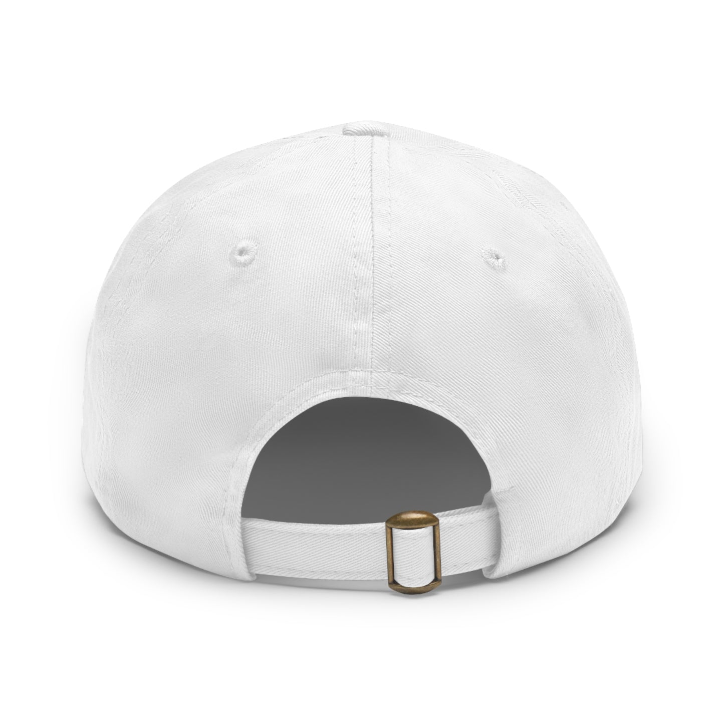 Trucking Dad Hat with Leather Patch - Full Sleep Design