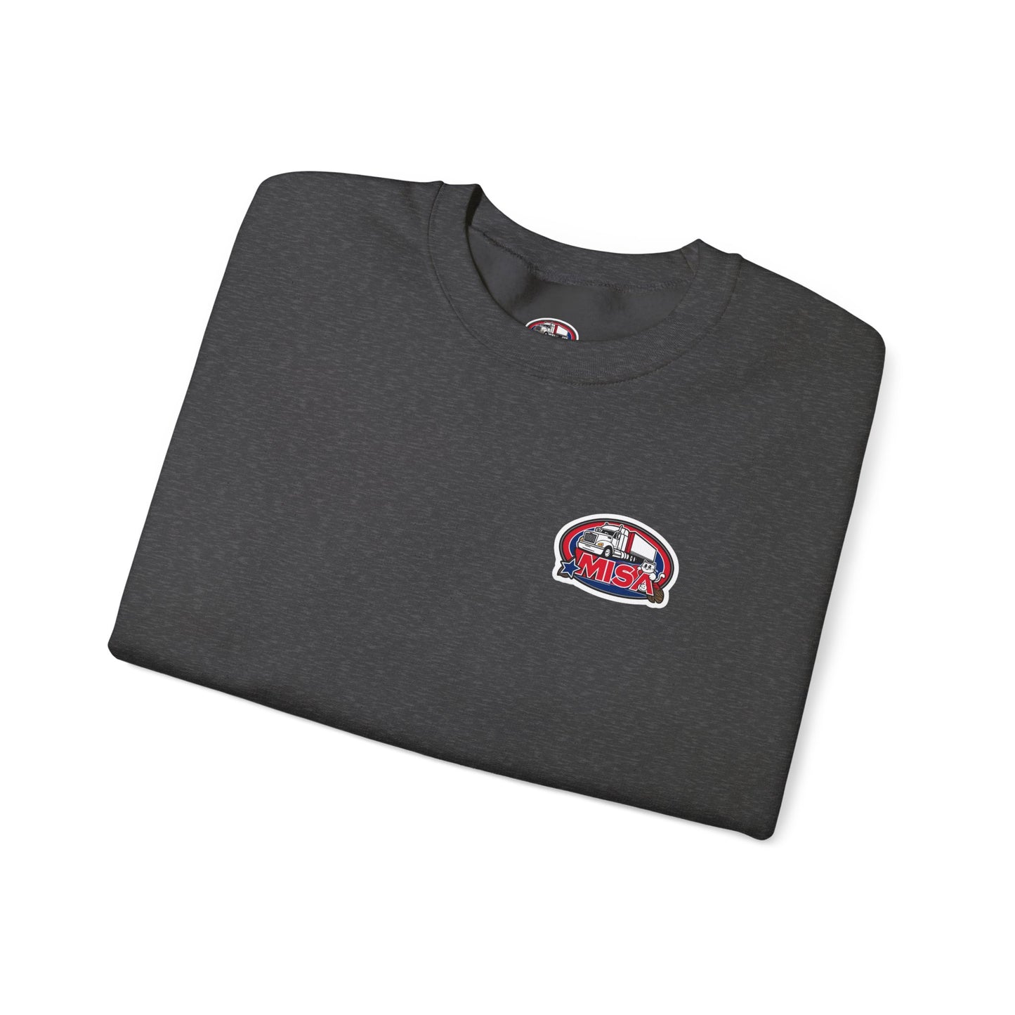 Patriotic Eagle Sweatshirt - Unisex Heavy Blend Crewneck We Drive America's Economy We Drive