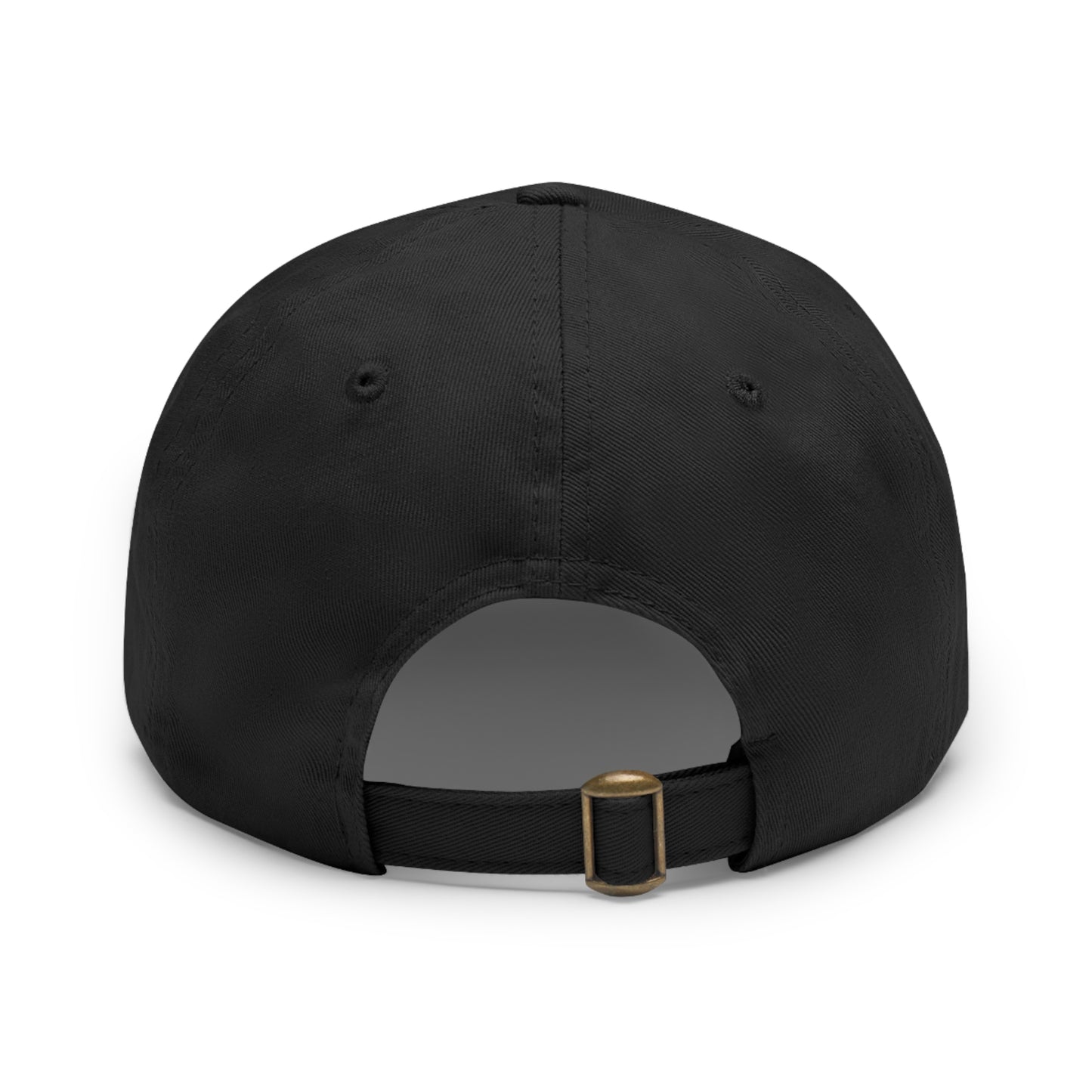 Trucking Dad Hat with Leather Patch - Full Sleep Design