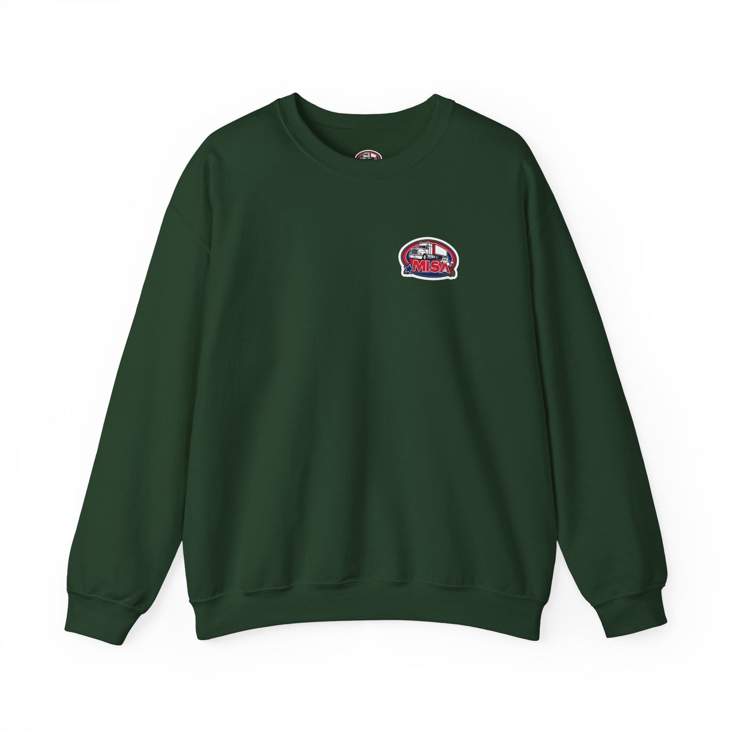 Patriotic Eagle Sweatshirt - Unisex Heavy Blend Crewneck We Drive America's Economy We Drive