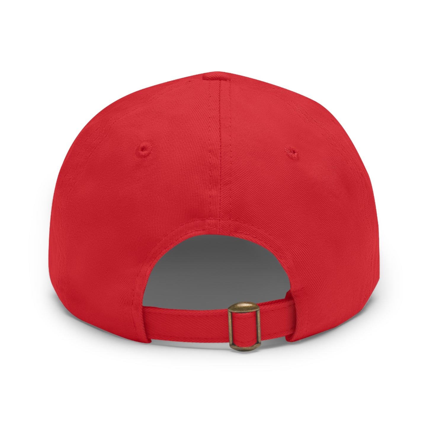 Trucking Dad Hat with Leather Patch - Full Sleep Design