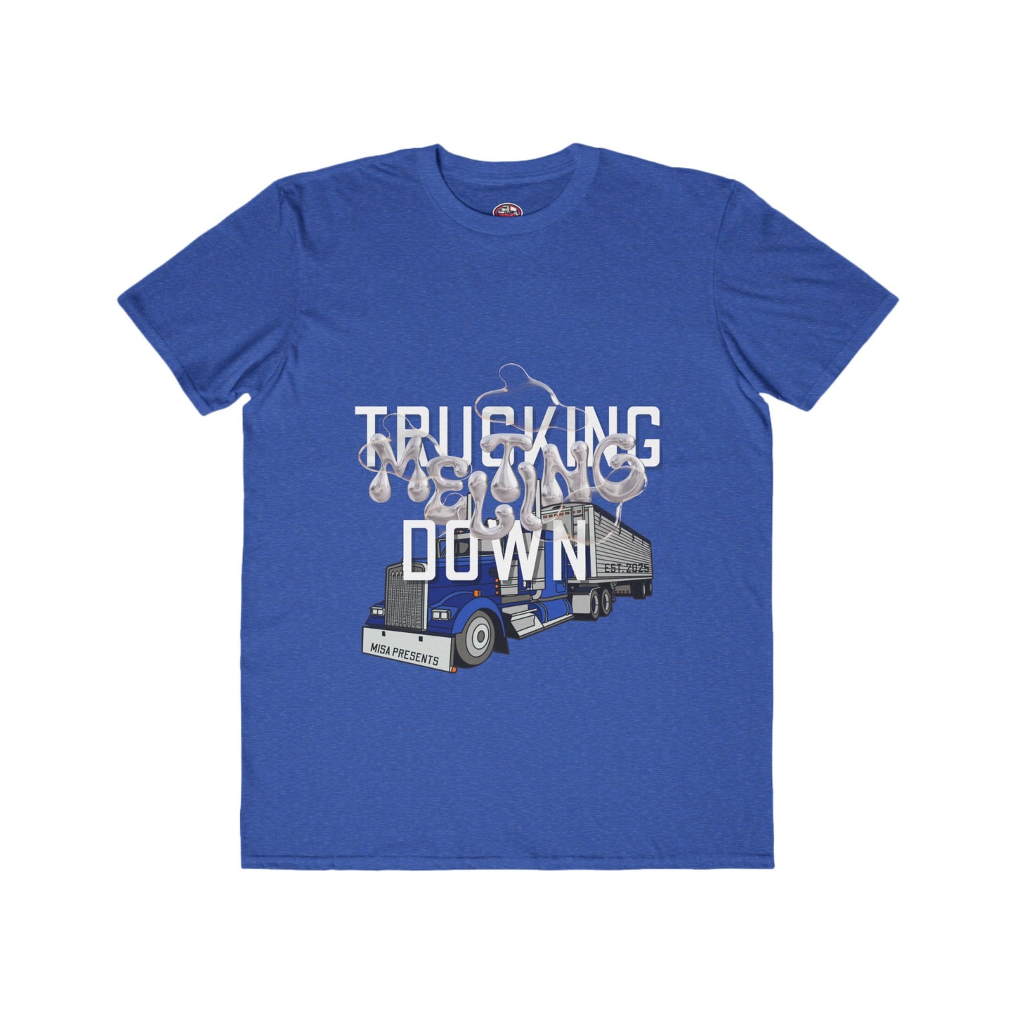Men's Fashion Tee - Trucking Melt Down Stylish Tshirt for Truckers and Freight Professionals