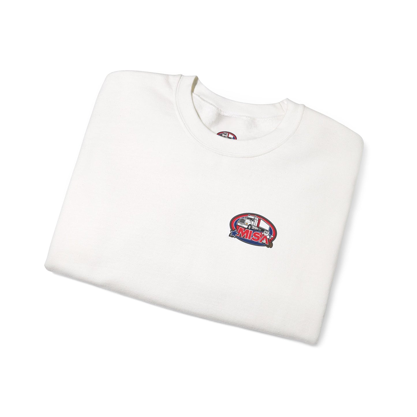 Patriotic Unisex Crewneck Sweatshirt - 'We Drive America's Economy' Design