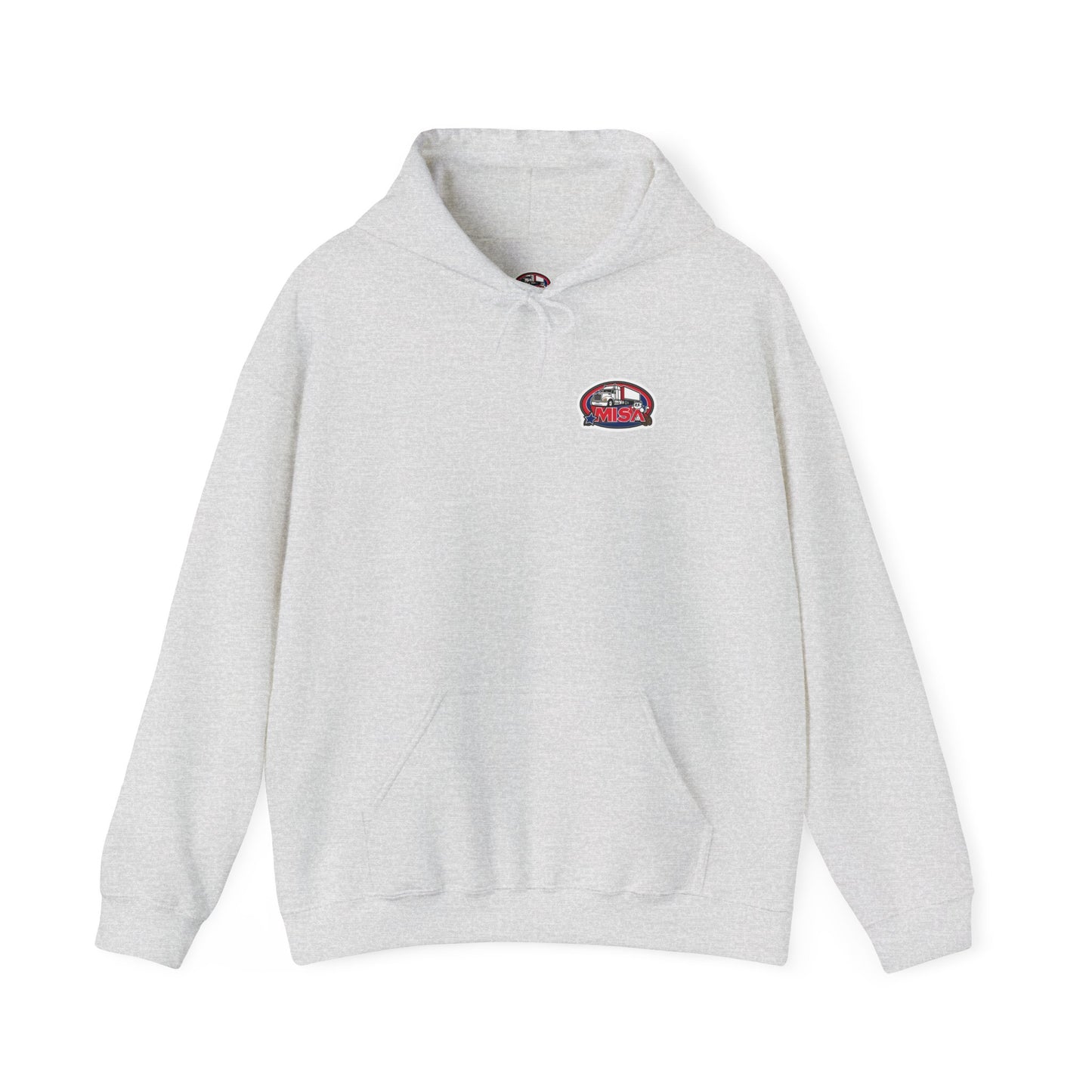 Unisex Heavy Blend™ Hooded Sweatshirt - 'Misa' Vintage Design for Comfort and Style We Drive