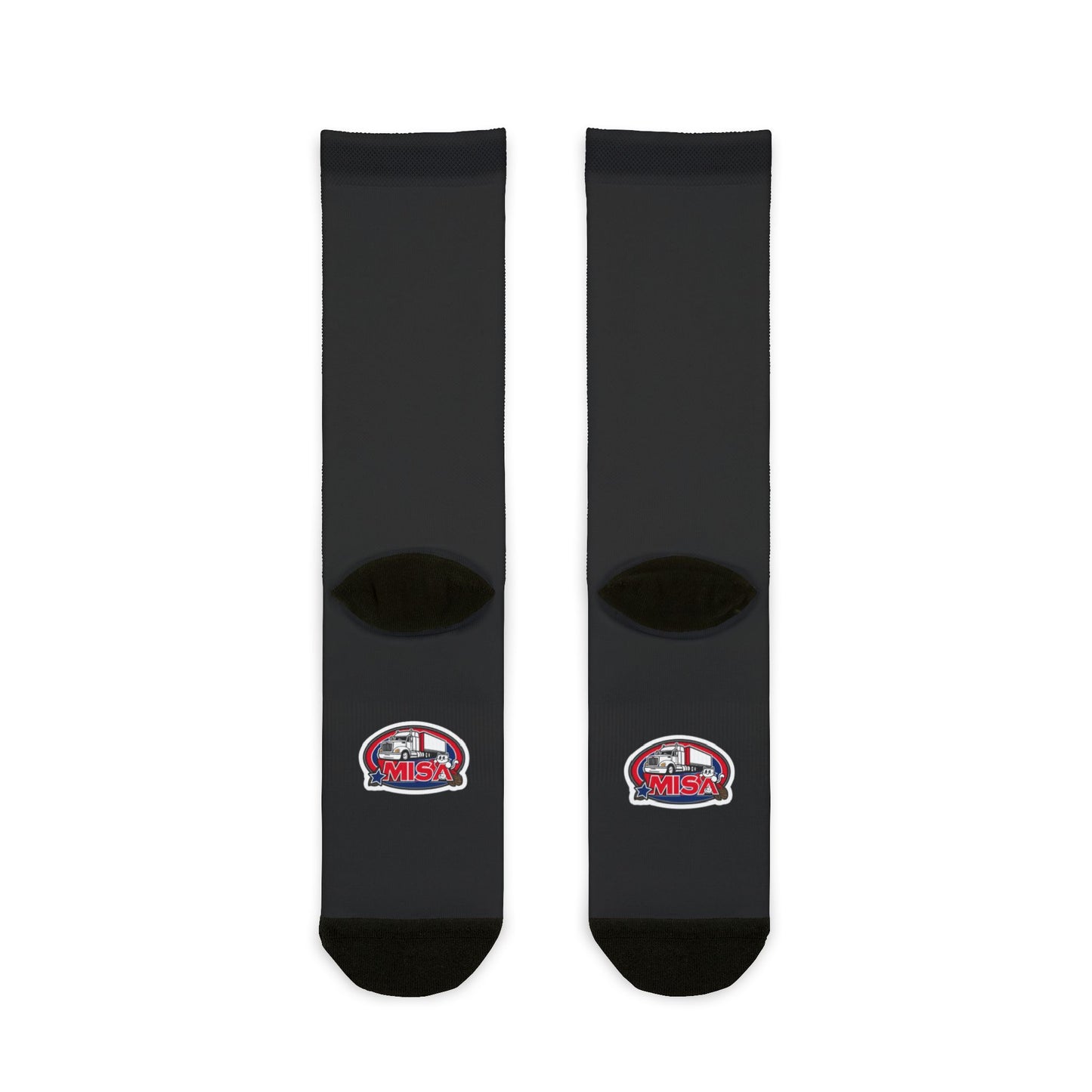 Patriotic Sublimation Crew Socks - Perfect for Adventurers and Holiday Celebrations We Drive
