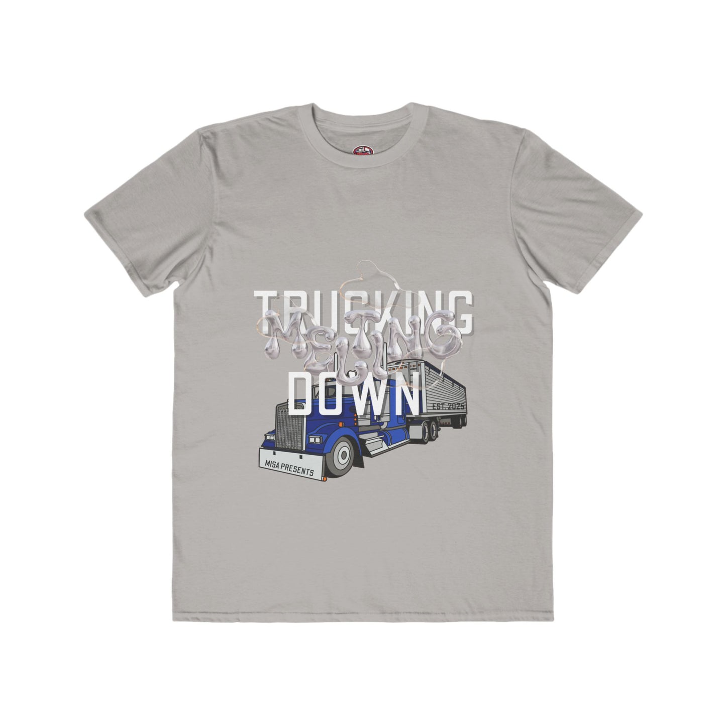 Men's Fashion Tee - Trucking Melt Down Stylish Tshirt for Truckers and Freight Professionals
