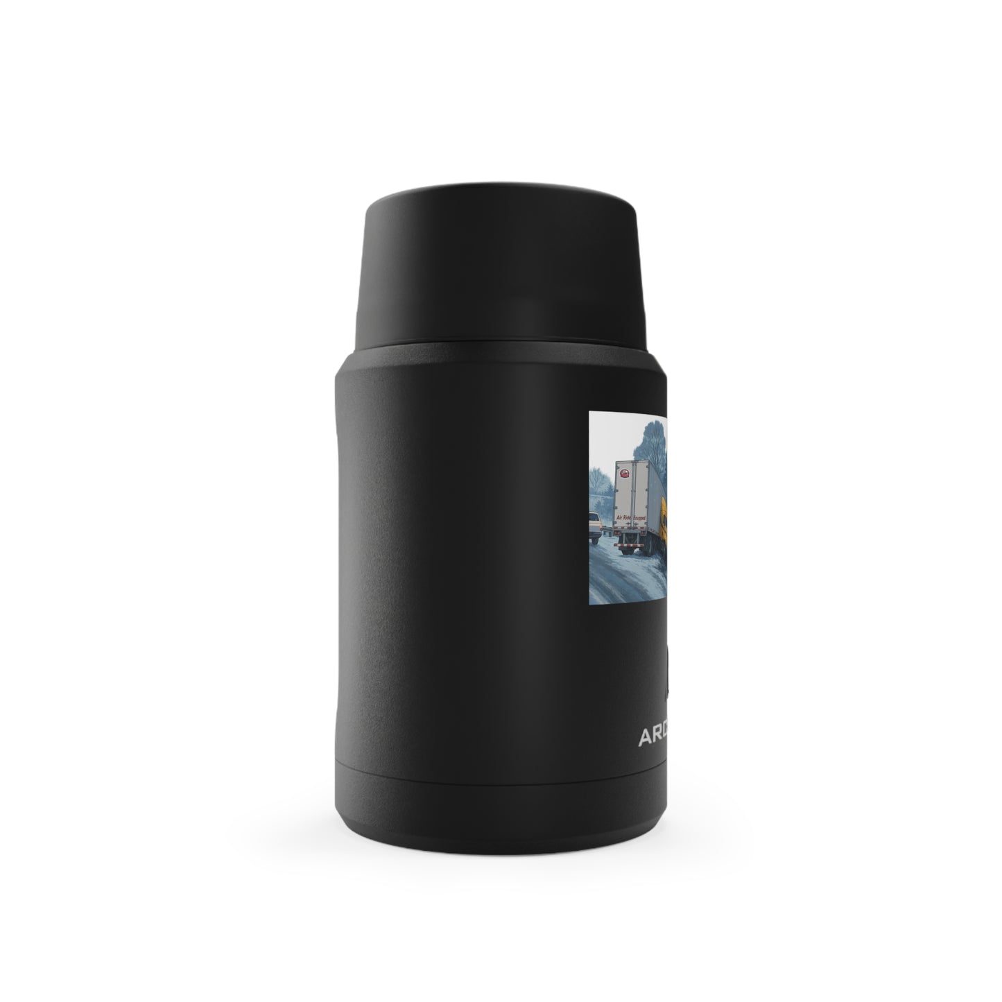 Titan Copper Insulated Food Storage - Durable Thermal Container with Humorous Design