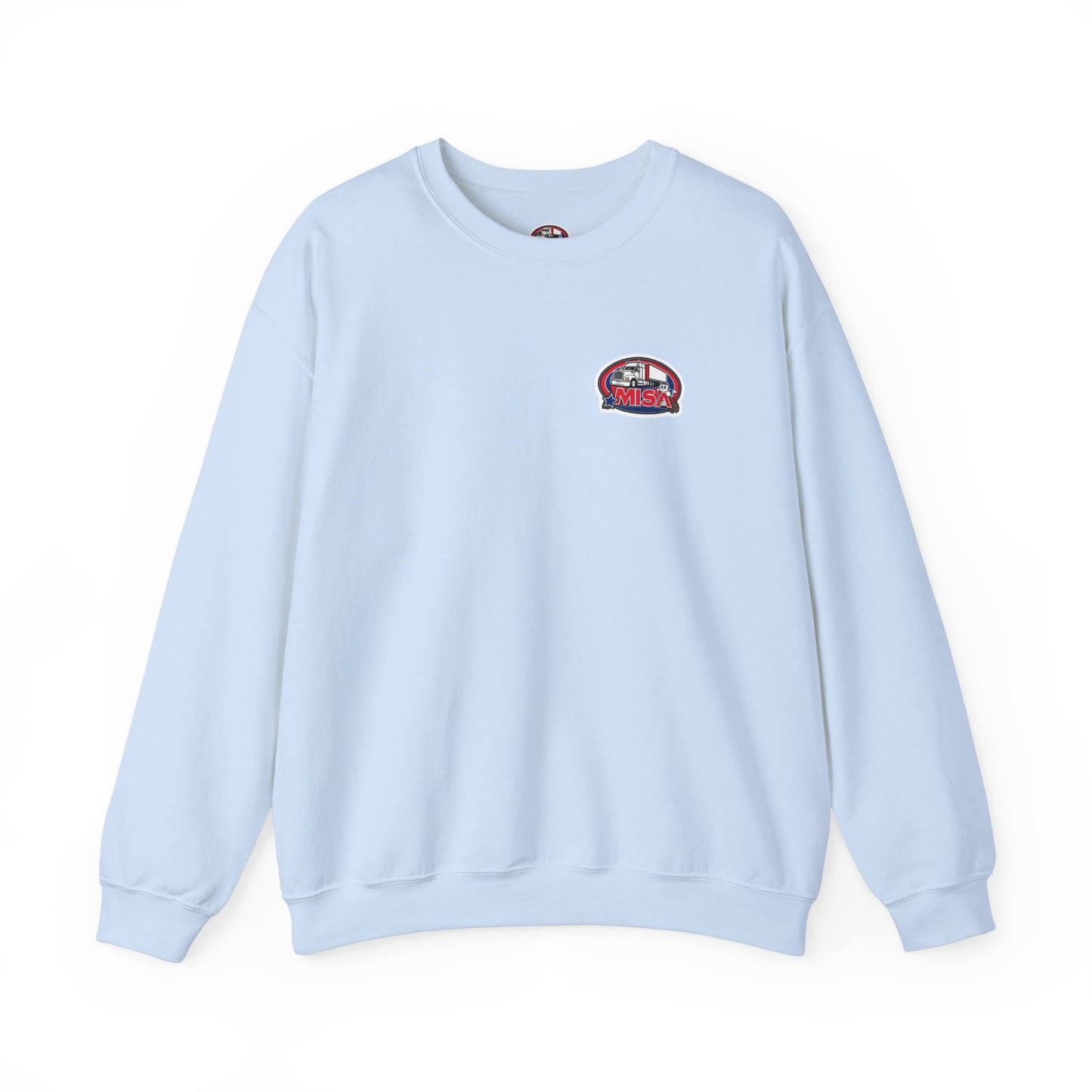 Patriotic Unisex Crewneck Sweatshirt - 'We Drive America's Economy' Design