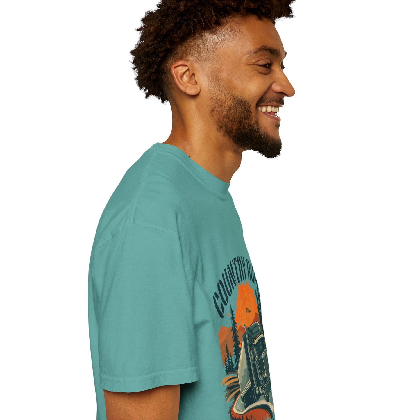 Country Road Truck Tee — "Take Me Home" Vintage Semi-Truck T-Shirt