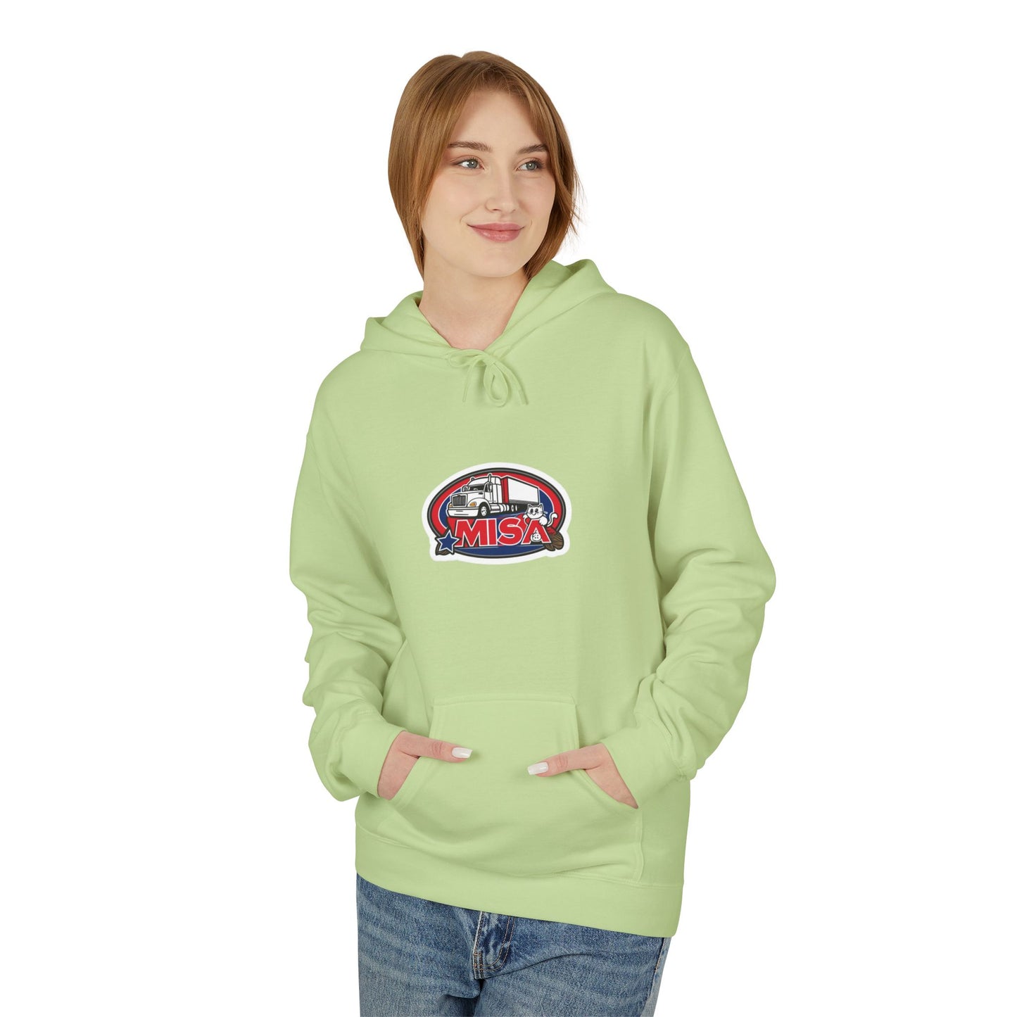 Country Road Truck Hoodie — "Country Road Take Me Home" Retro Semi Truck Pullover
