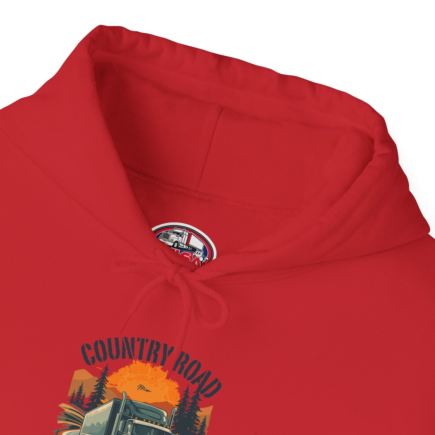 Country Road Hoodie - 'Take Me Home' Vintage Truck Graphic