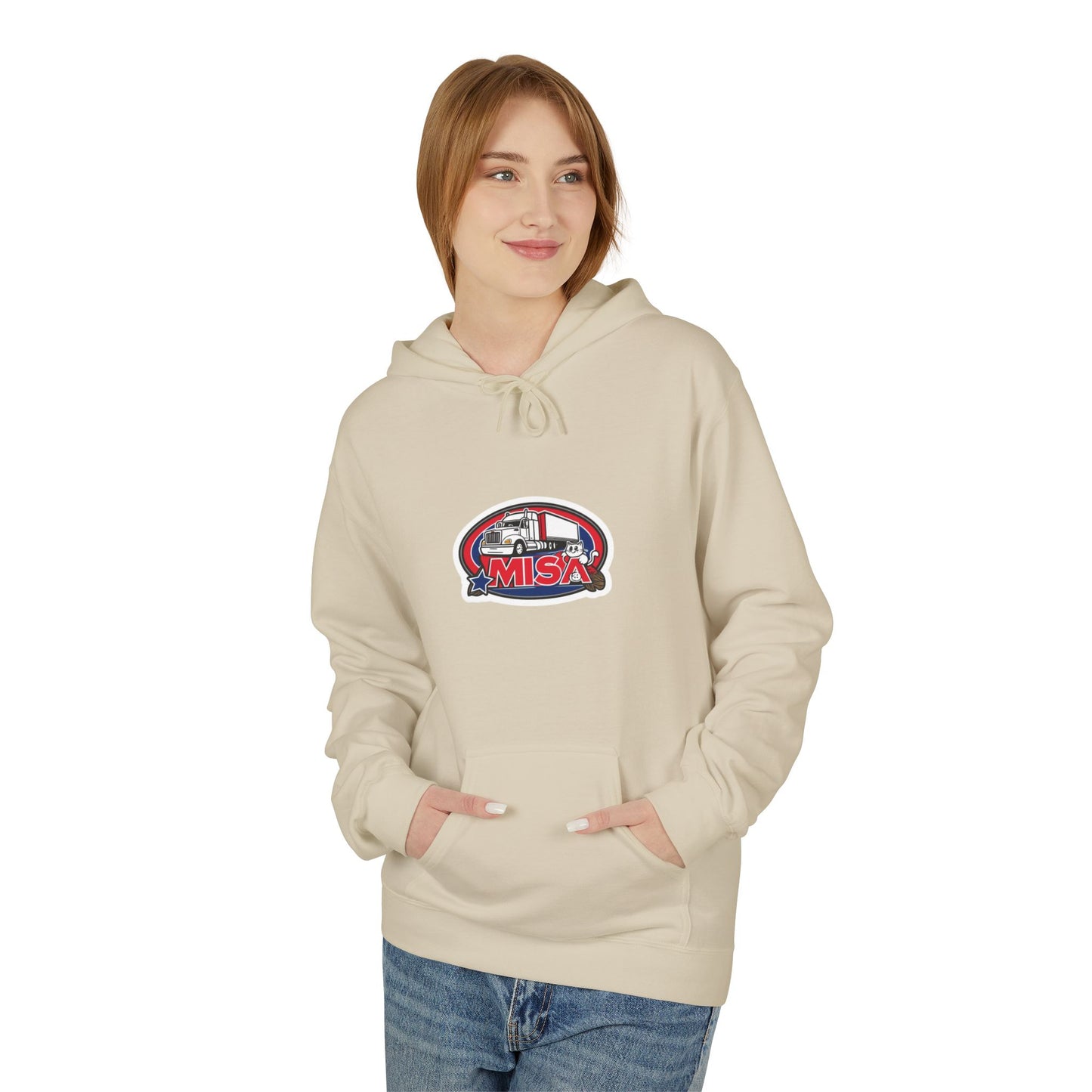Country Road Truck Hoodie — "Country Road Take Me Home" Retro Semi Truck Pullover