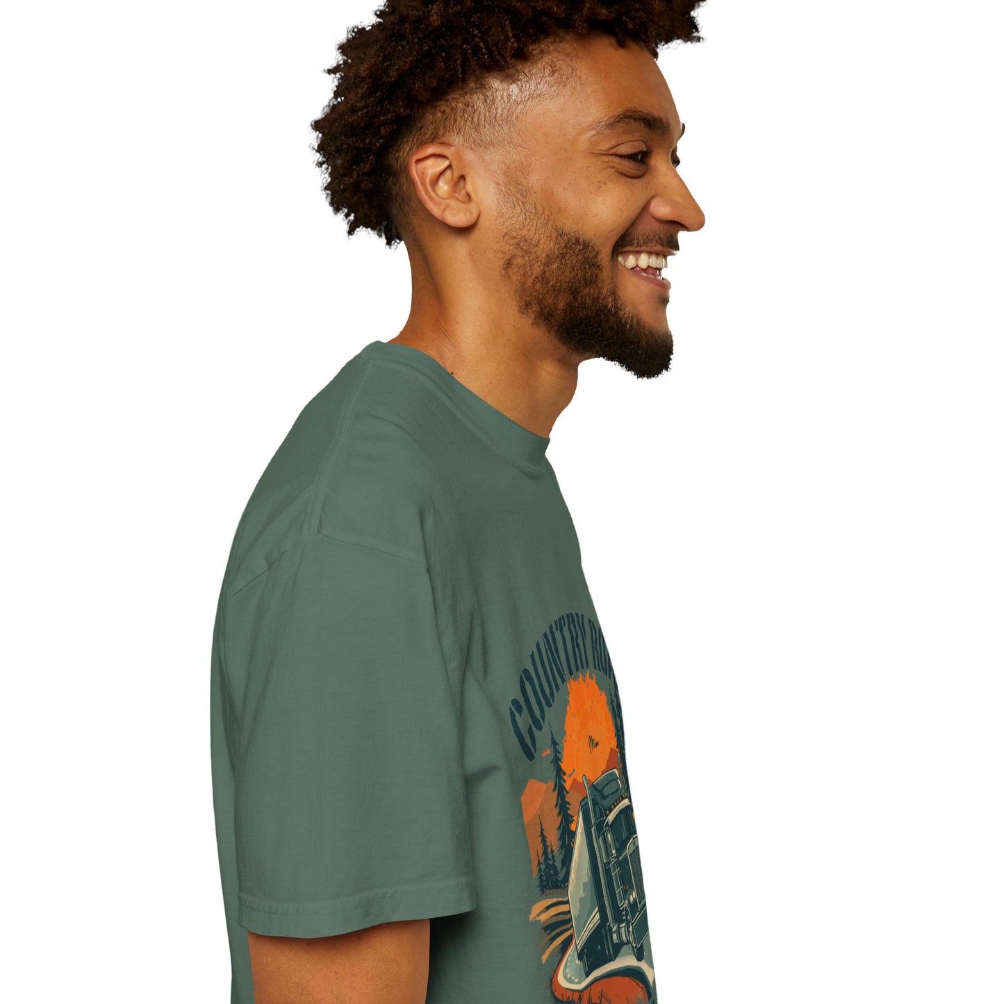 Country Road Truck Tee — "Take Me Home" Vintage Semi-Truck T-Shirt