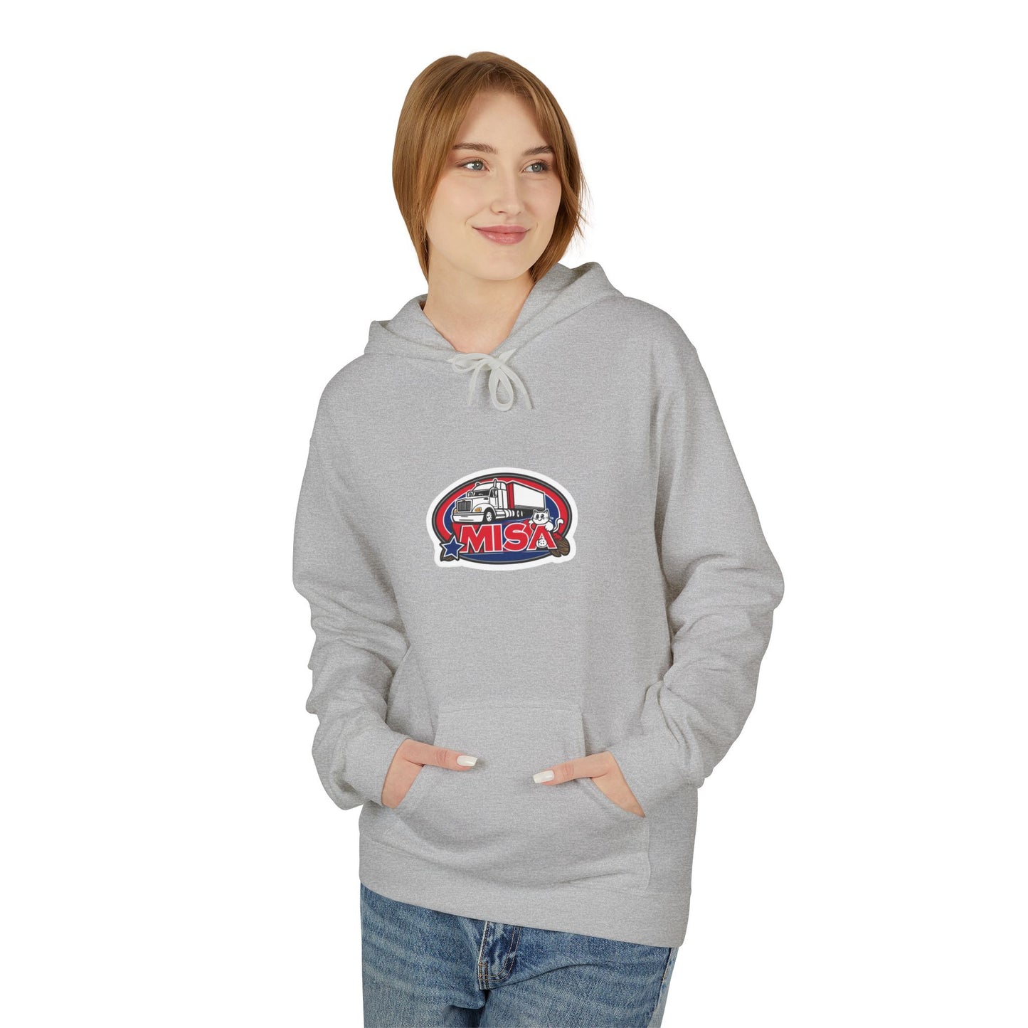 Country Road Truck Hoodie — "Country Road Take Me Home" Retro Semi Truck Pullover
