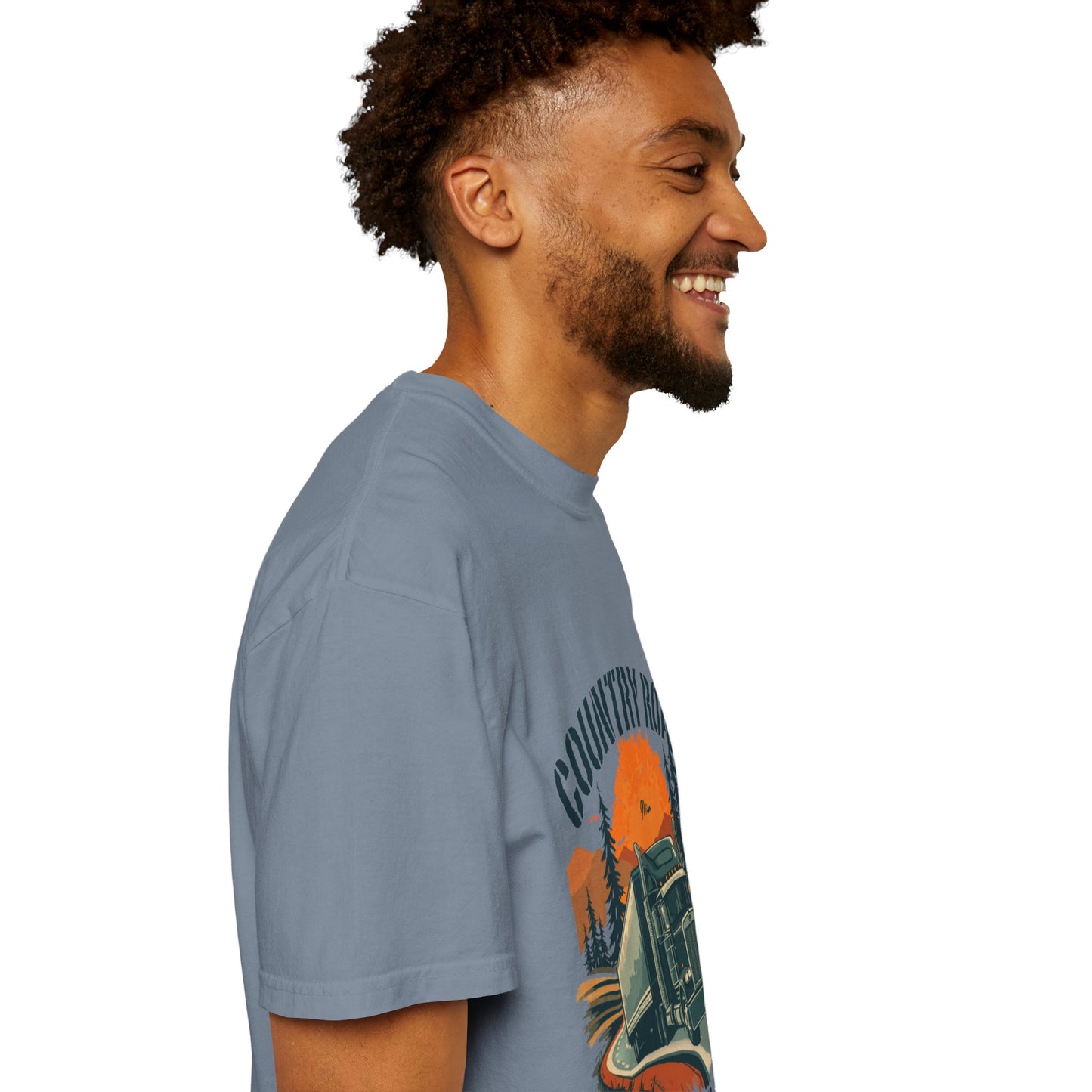 Country Road Truck Tee — "Take Me Home" Vintage Semi-Truck T-Shirt