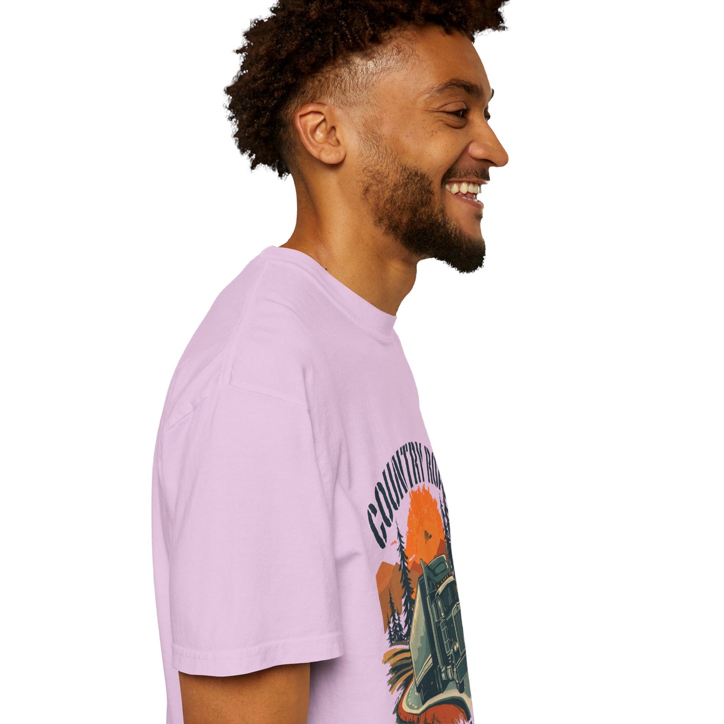 Country Road Truck Tee — "Take Me Home" Vintage Semi-Truck T-Shirt