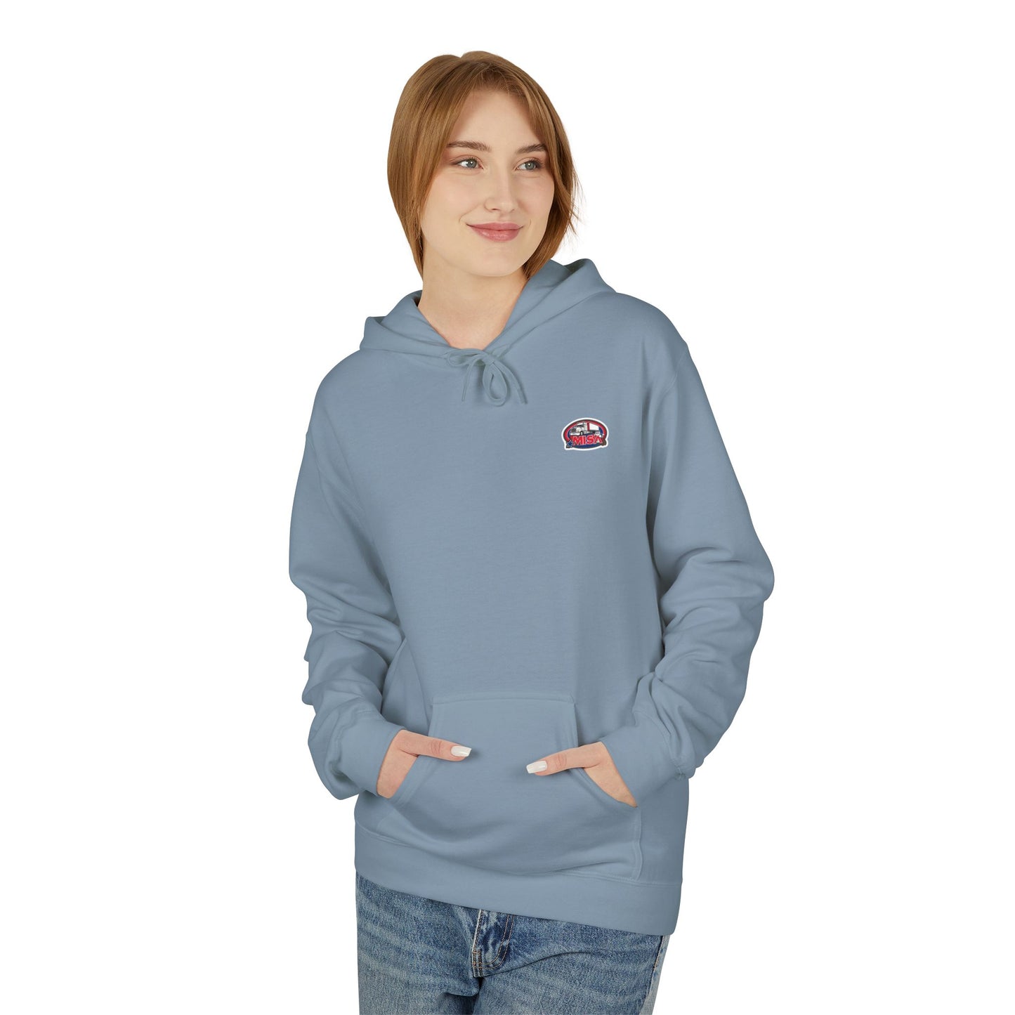 Hoodie — "Country Road Take Me Home" Trucking Graphic Hoodie