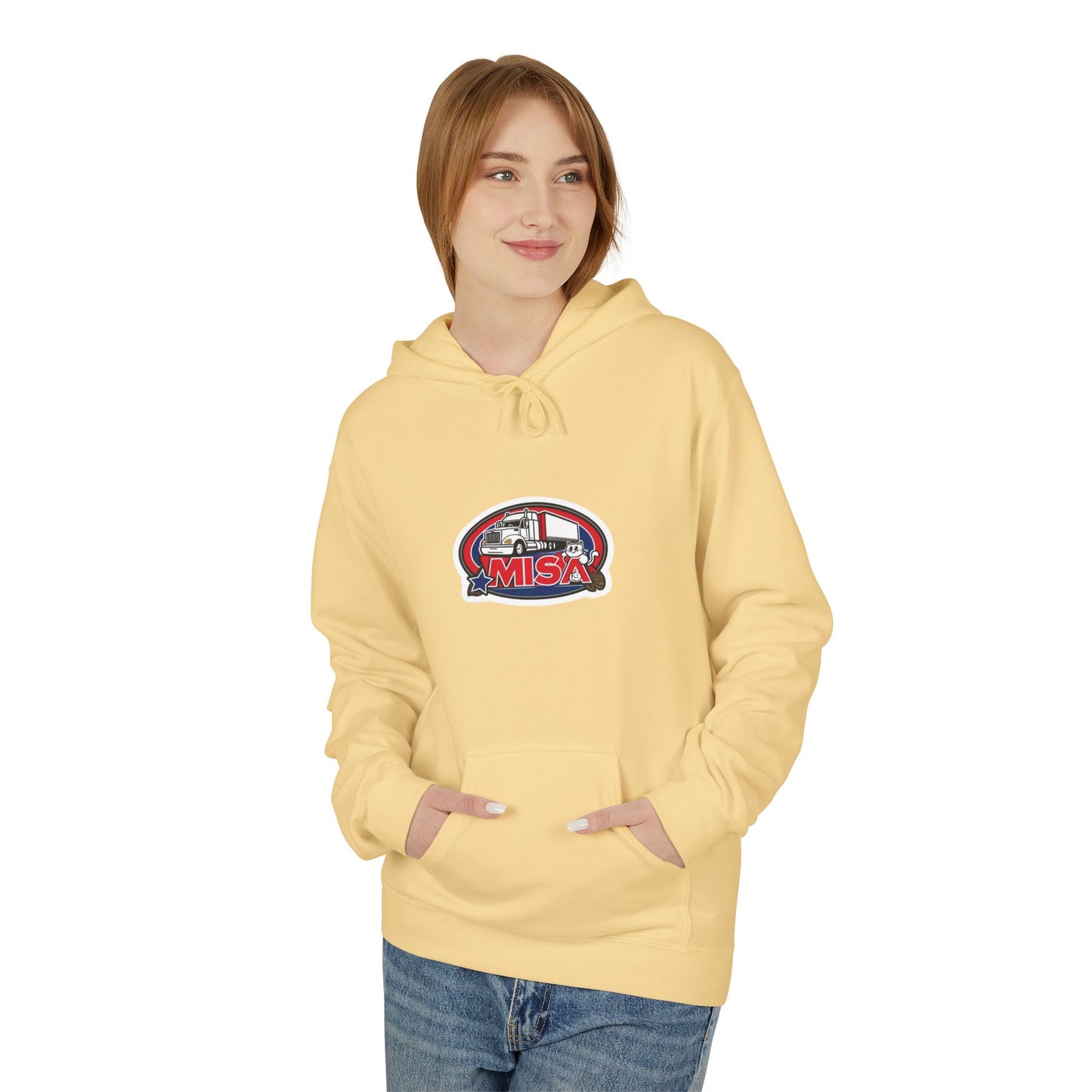 Country Road Truck Hoodie — "Country Road Take Me Home" Retro Semi Truck Pullover