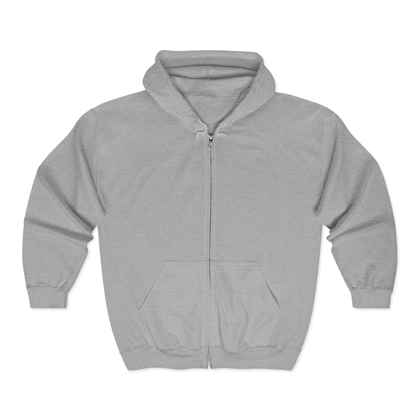 Full-Zip Hoodie — Pacific Coast Train Scenery Graphic