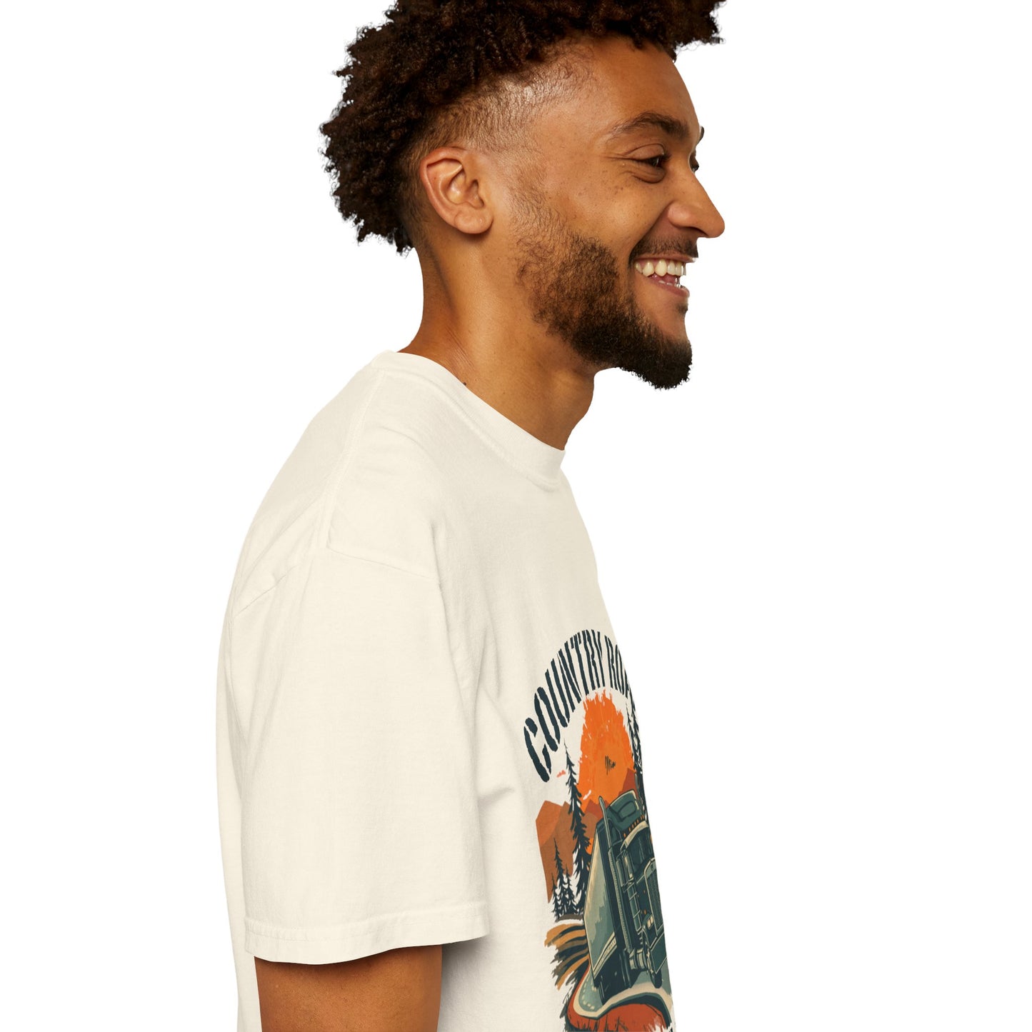 Country Road Truck Tee — "Take Me Home" Vintage Semi-Truck T-Shirt