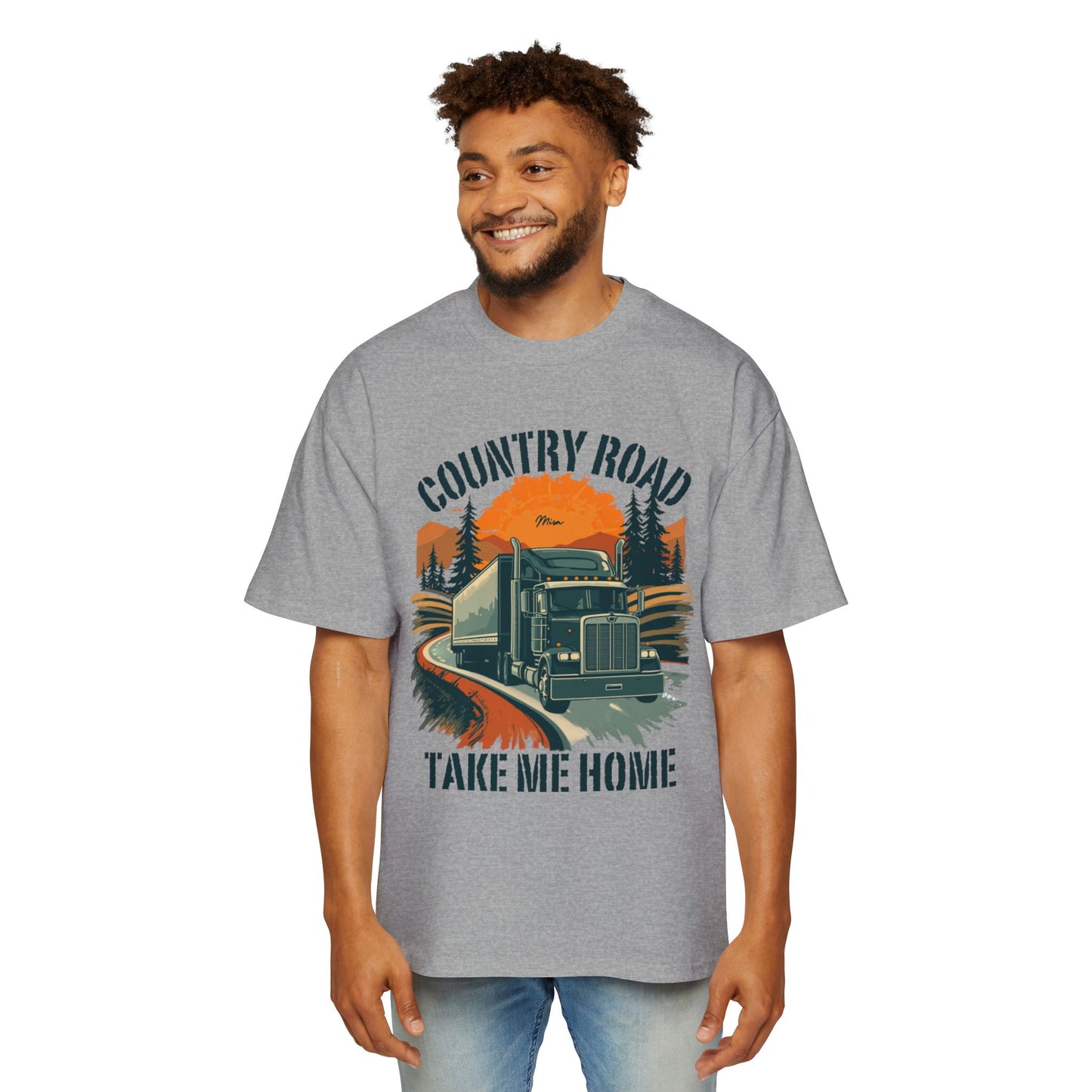 Country Road Truck Tee — "Take Me Home" Retro Trucker T‑Shirt