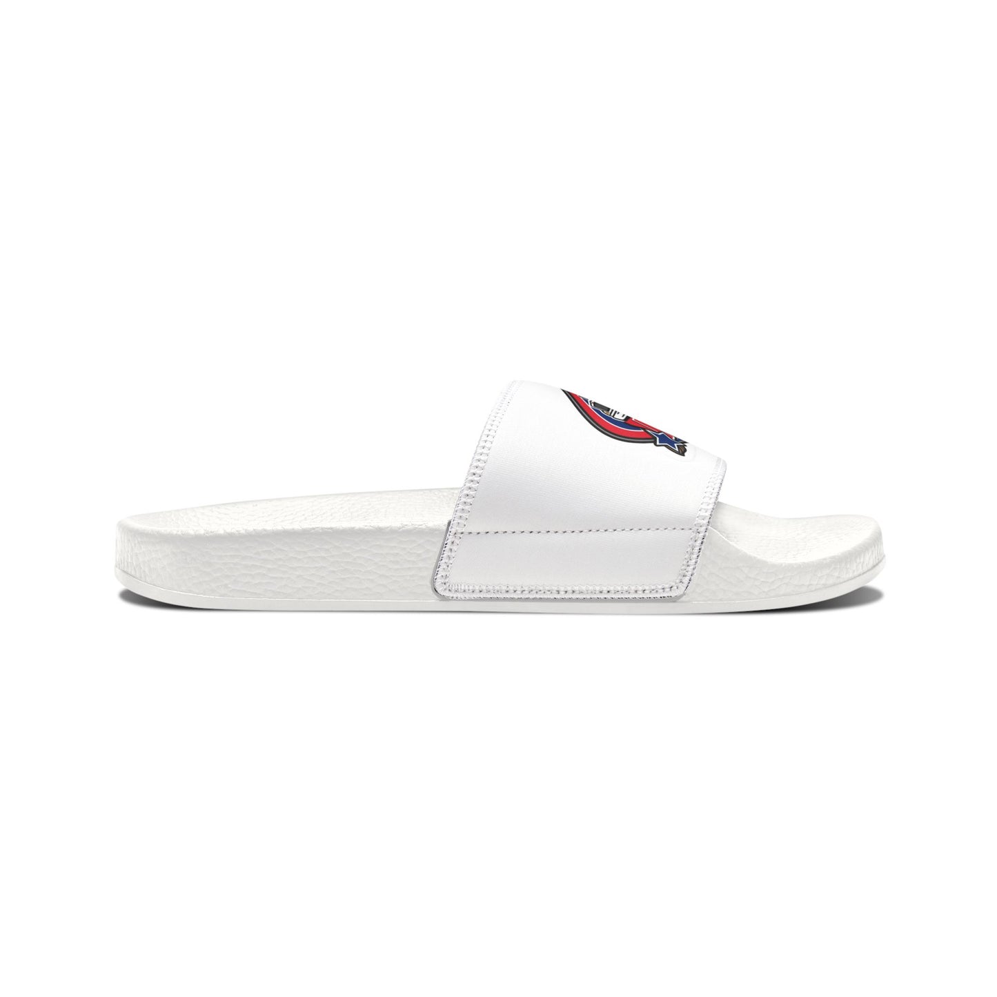 Men's Custom Graphic Slide Sandals — Removable-Strap Personalized Design
