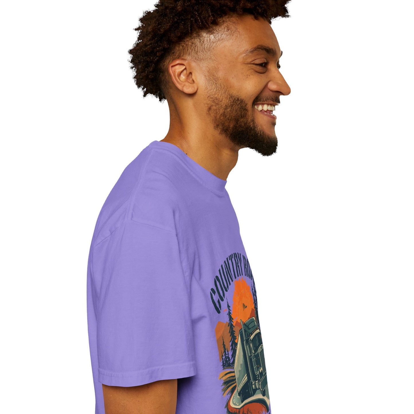 Country Road Truck Tee — "Take Me Home" Vintage Semi-Truck T-Shirt