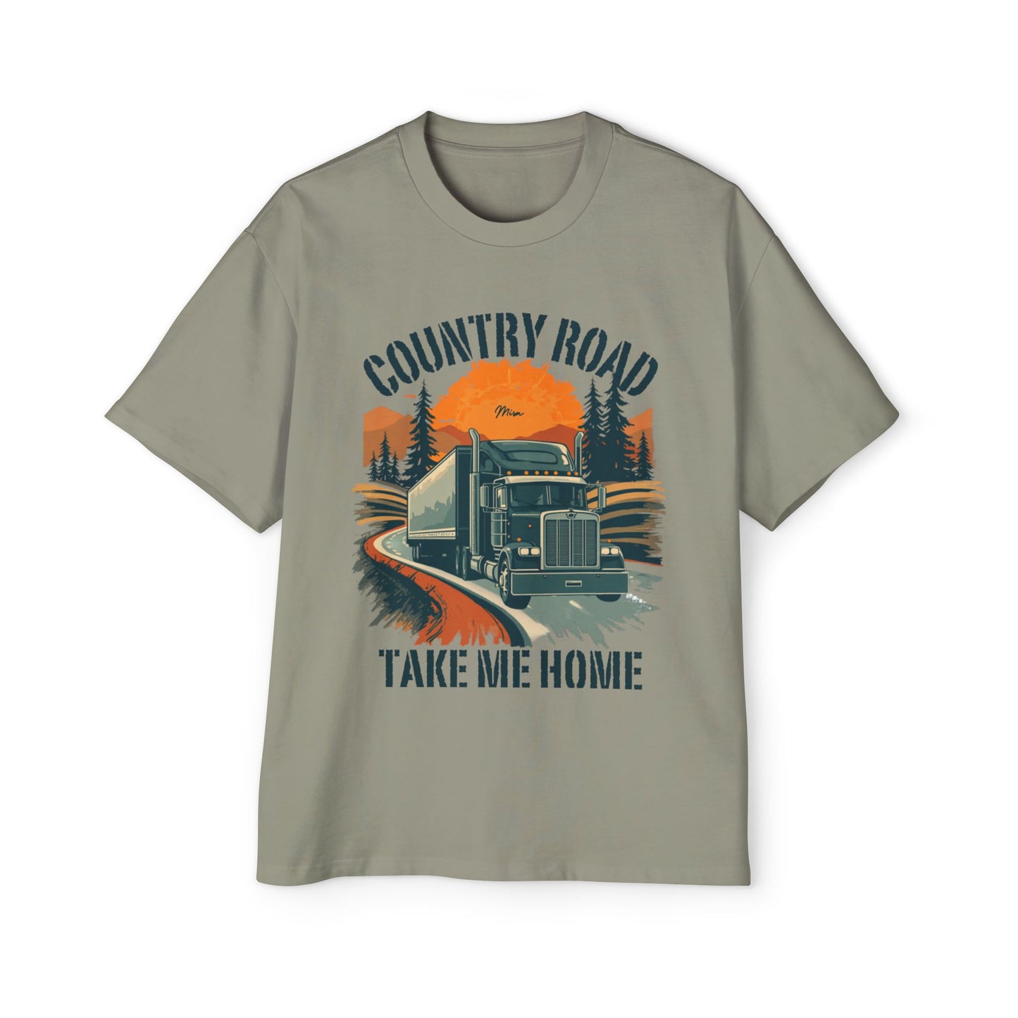 Country Road Truck Tee — "Take Me Home" Retro Trucker T‑Shirt