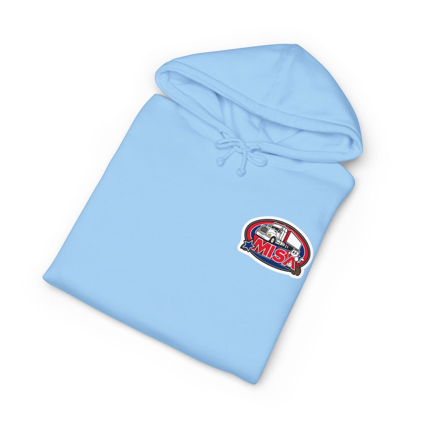 Hoodie — "Country Road Take Me Home" Trucking Graphic Hooded Sweatshirt