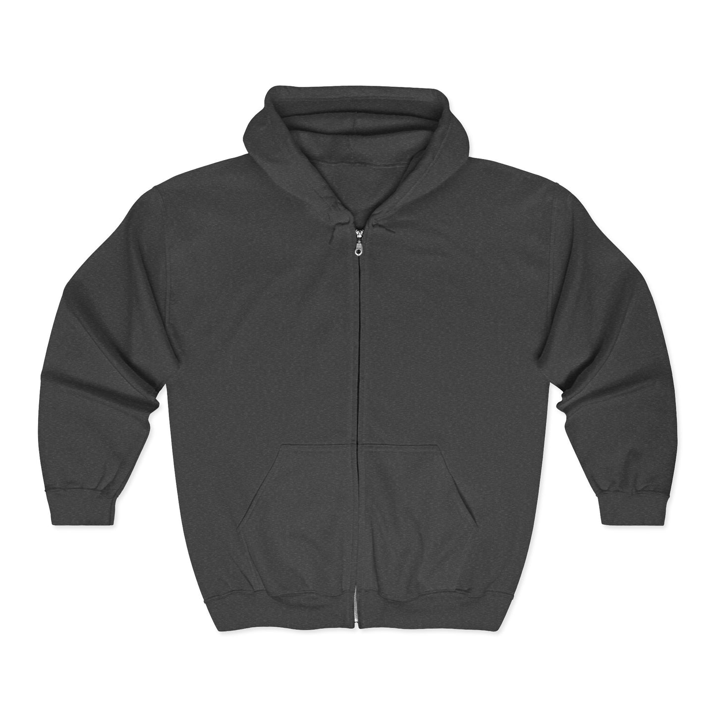 Full-Zip Hoodie — Pacific Coast Train Scenery Graphic