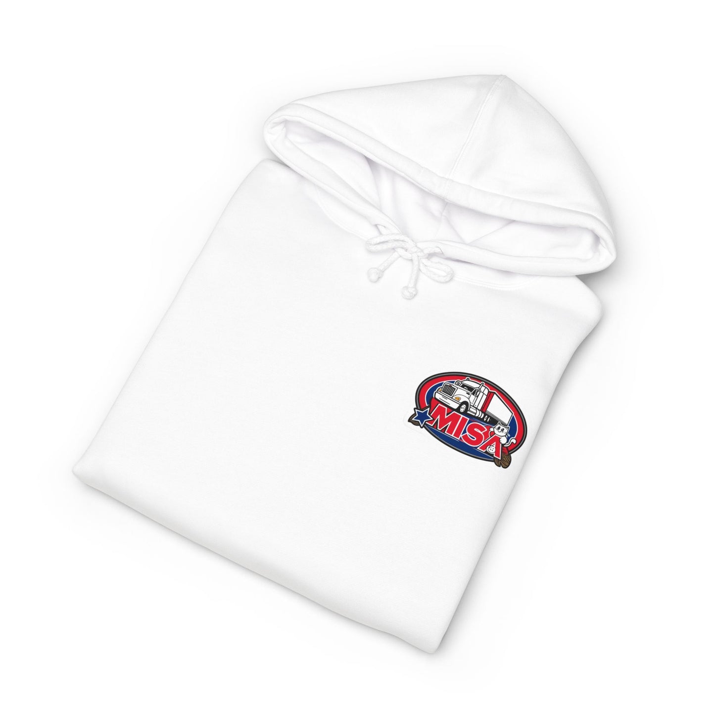 Hoodie — "Country Road Take Me Home" Trucking Graphic Hooded Sweatshirt