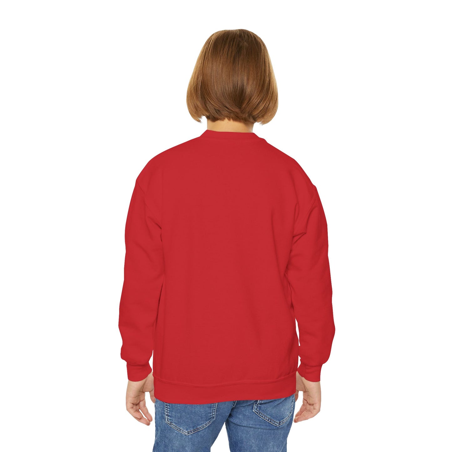 Youth Crewneck Sweatshirt — Retro 'Country Road Take Me Home' Truck Graphic