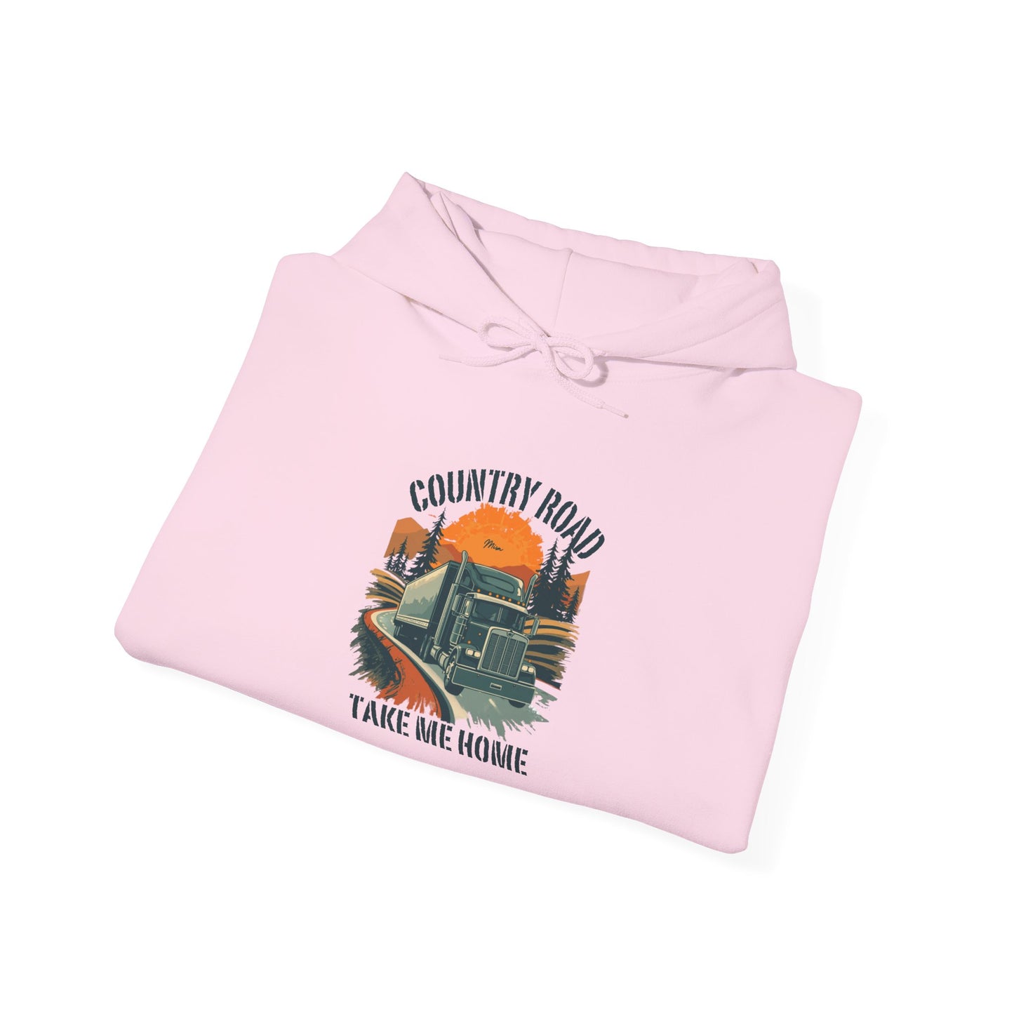 Country Road Hoodie - 'Take Me Home' Vintage Truck Graphic