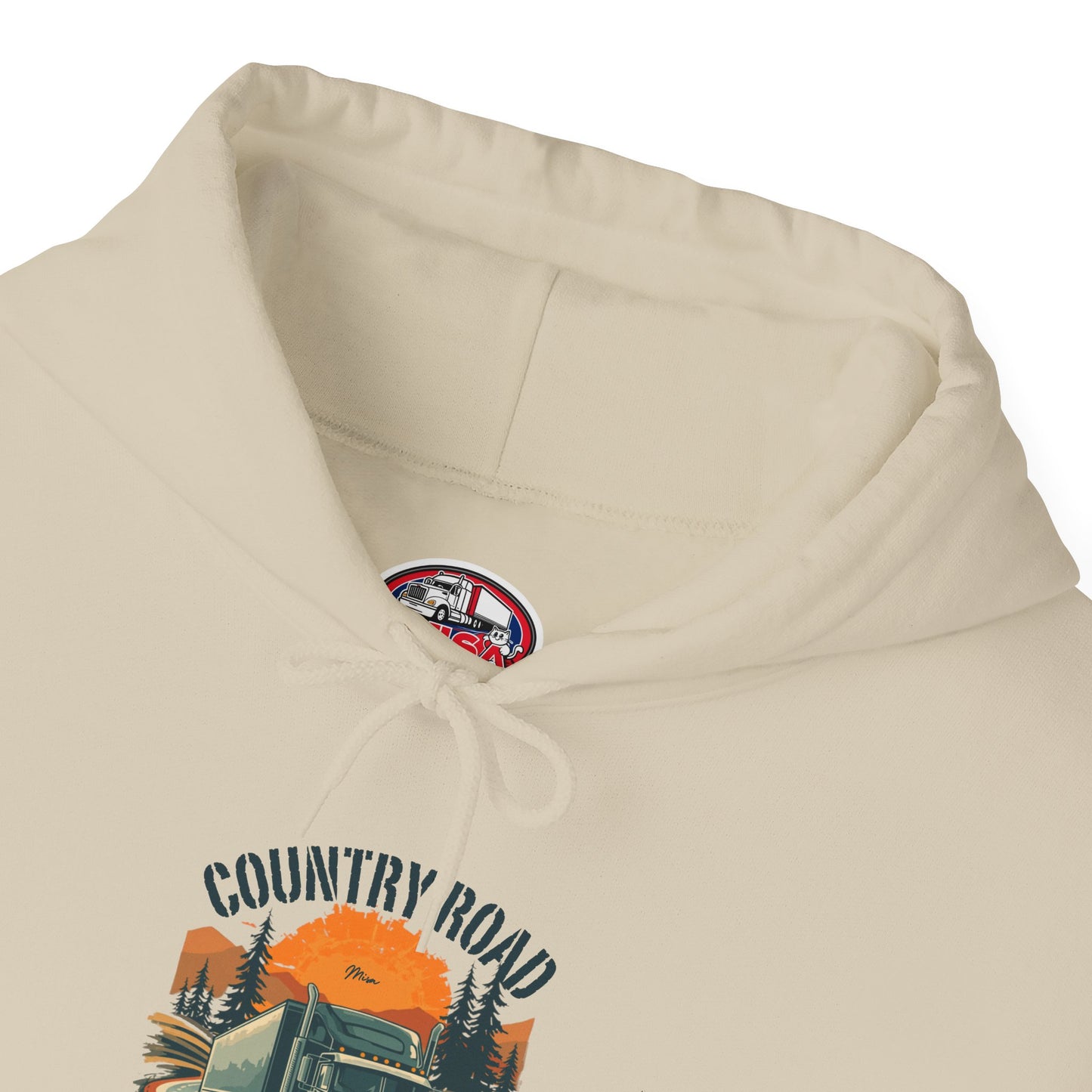 Country Road Hoodie - 'Take Me Home' Vintage Truck Graphic