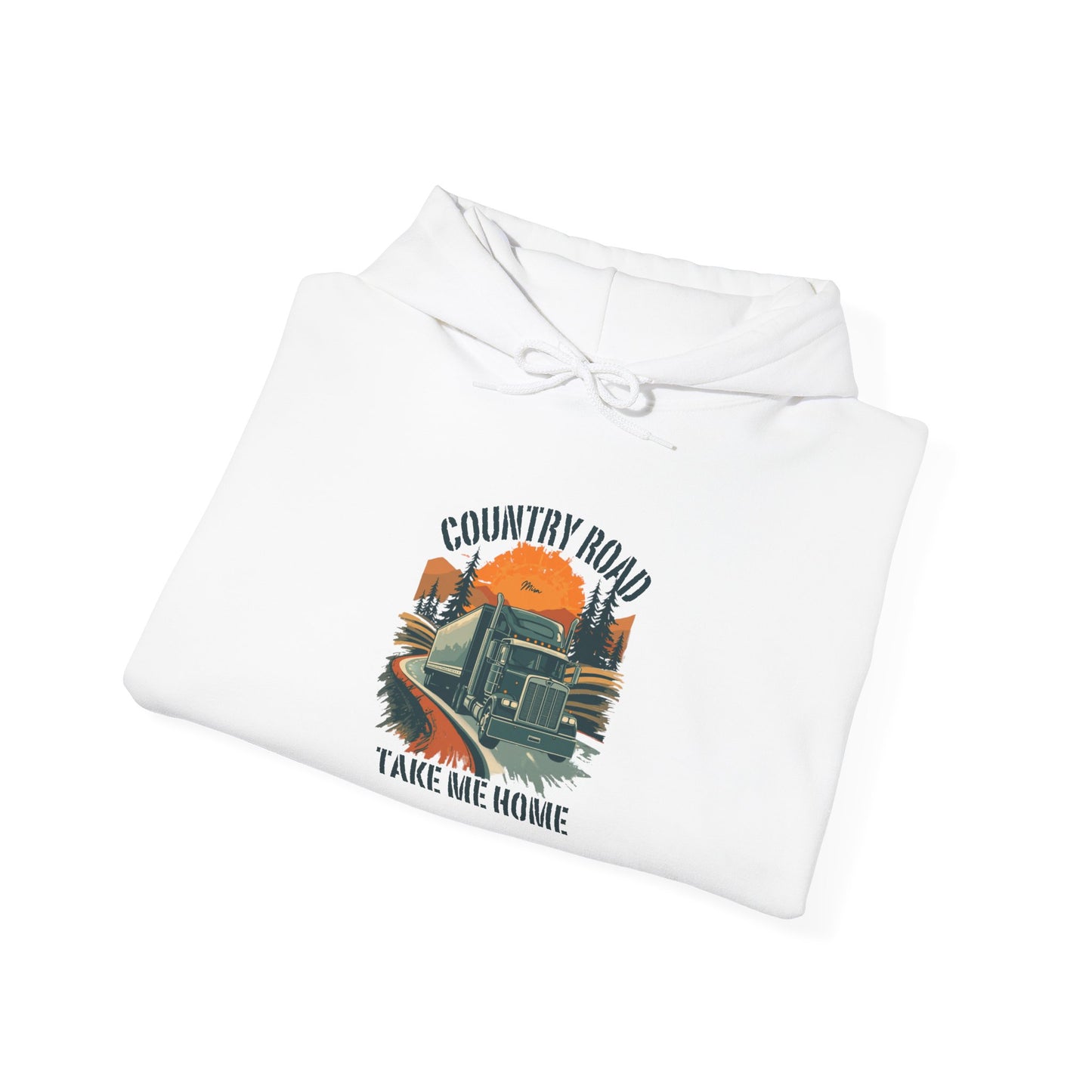 Country Road Hoodie - 'Take Me Home' Vintage Truck Graphic