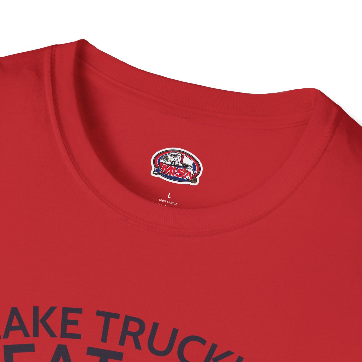 Make Trucking Great Again T-Shirt — Semi Truck Graphic Tee for Truck Drivers & Fans