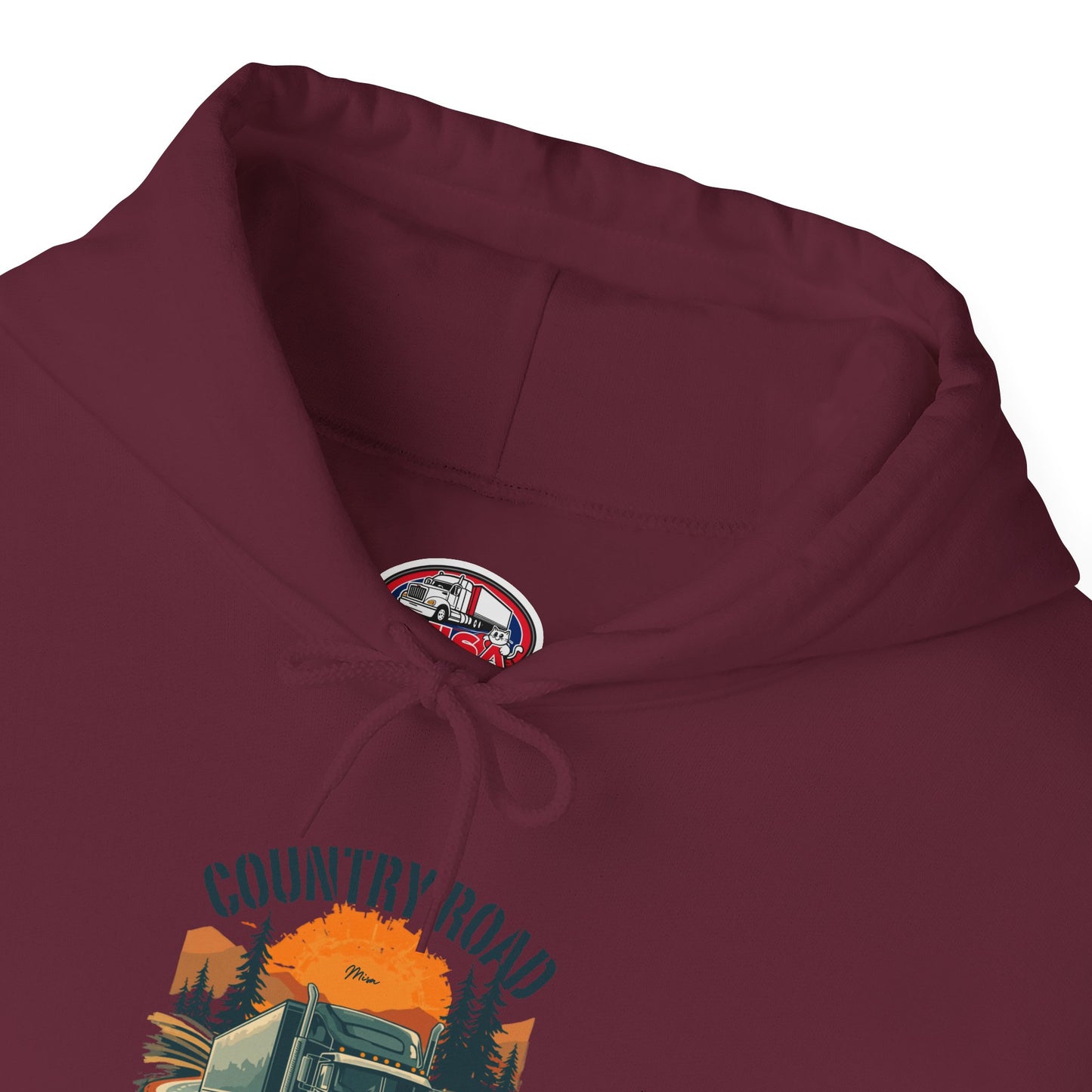 Country Road Hoodie - 'Take Me Home' Vintage Truck Graphic