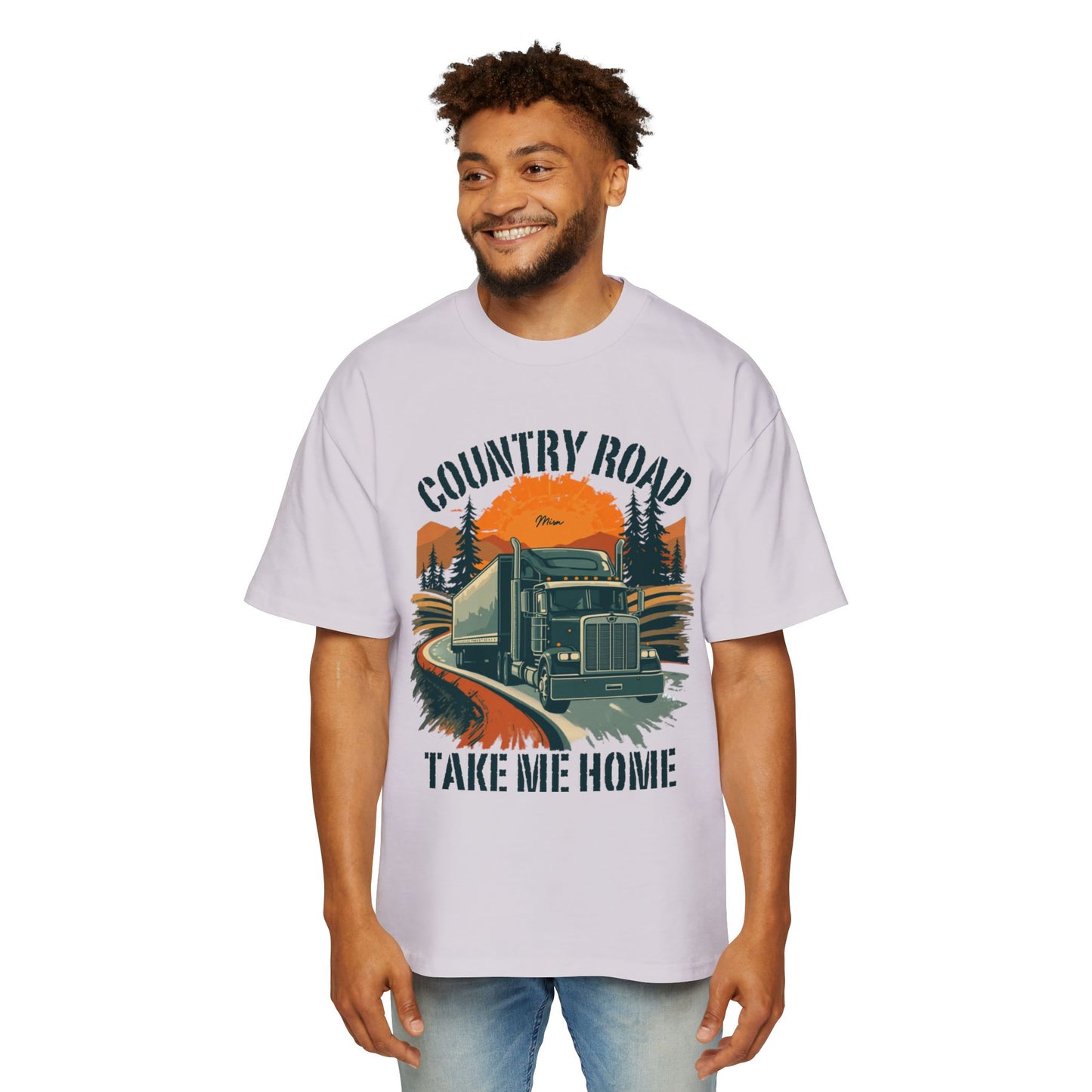 Country Road Truck Tee — "Take Me Home" Retro Trucker T‑Shirt