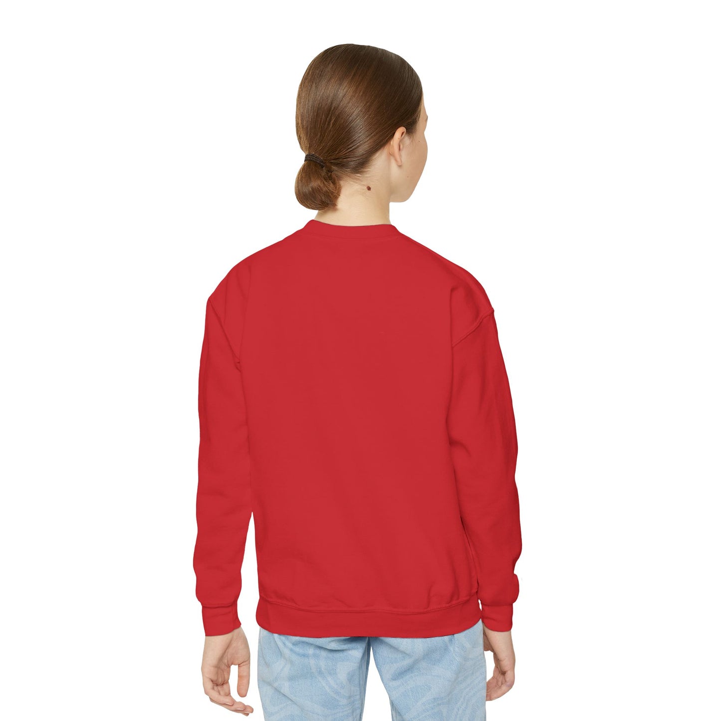 Youth Crewneck Sweatshirt — Retro 'Country Road Take Me Home' Truck Graphic