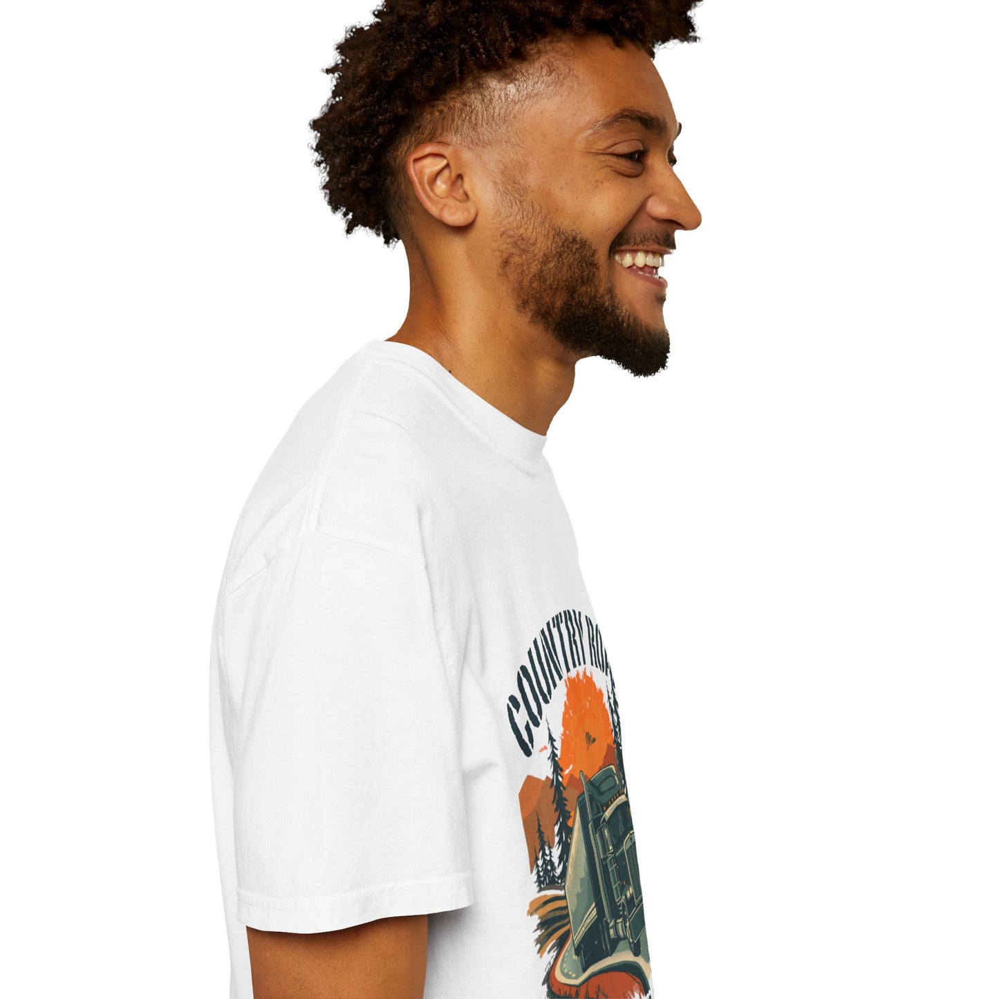Country Road Truck Tee — "Take Me Home" Vintage Semi-Truck T-Shirt