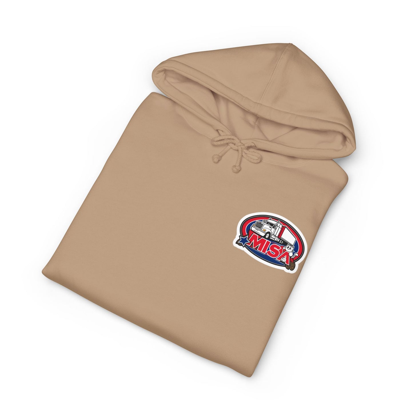 Hoodie — "Country Road Take Me Home" Trucking Graphic Hooded Sweatshirt