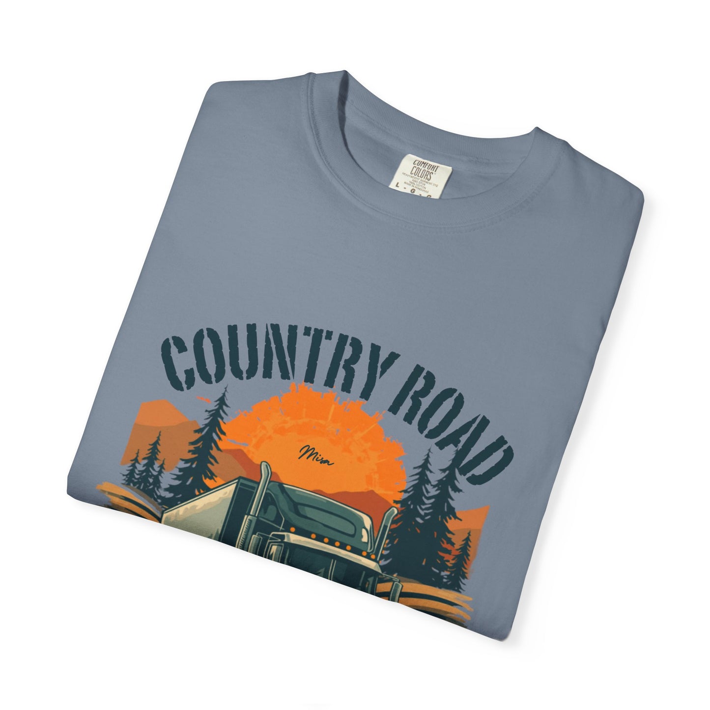 Country Road Truck Tee — "Take Me Home" Vintage Semi-Truck T-Shirt