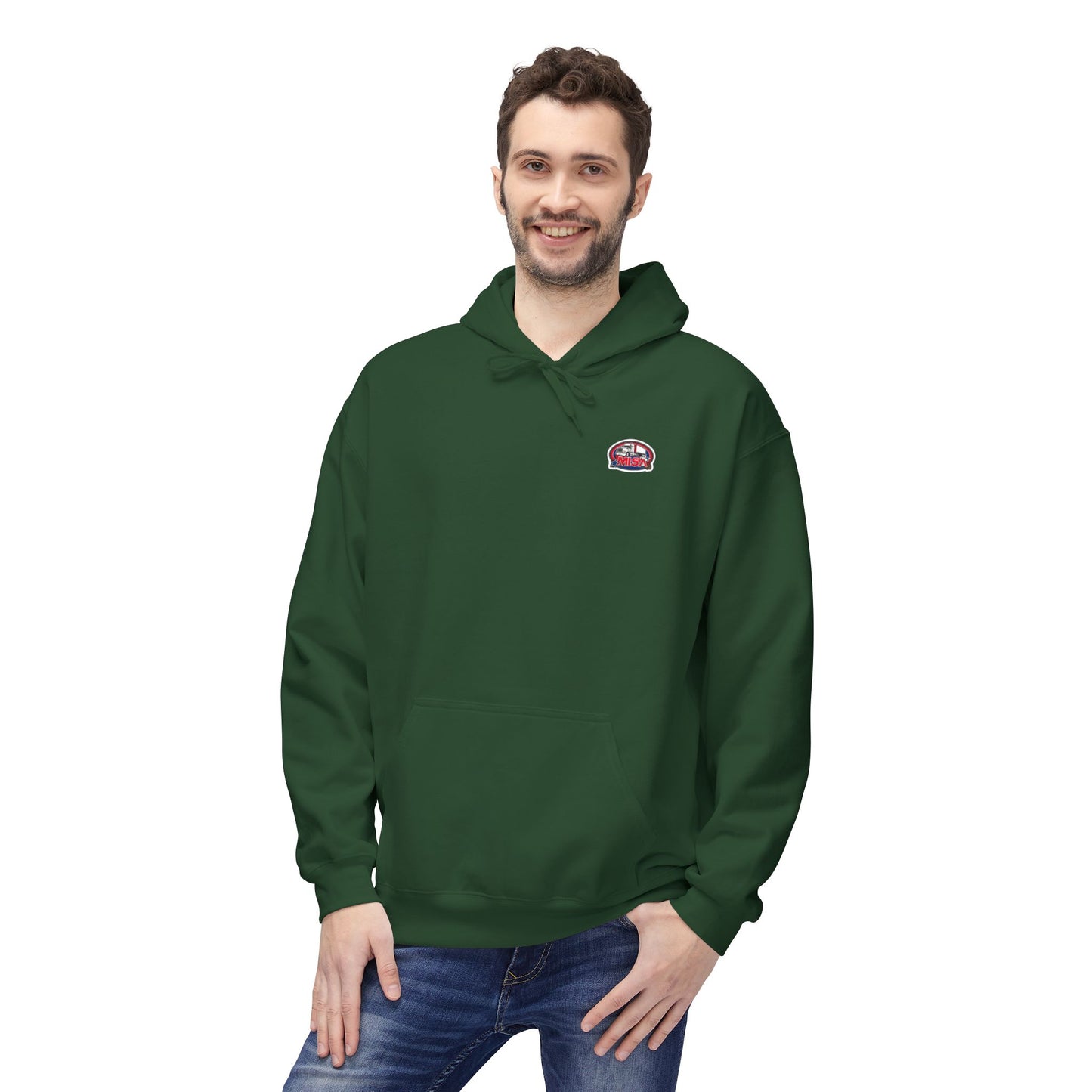 Hoodie — "Country Road Take Me Home" Trucking Graphic Hoodie