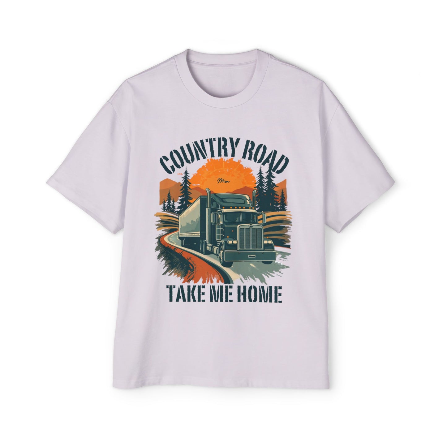 Country Road Truck Tee — "Take Me Home" Retro Trucker T‑Shirt