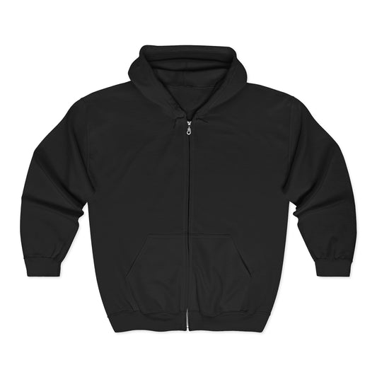 Full-Zip Hoodie — Pacific Coast Train Scenery Graphic