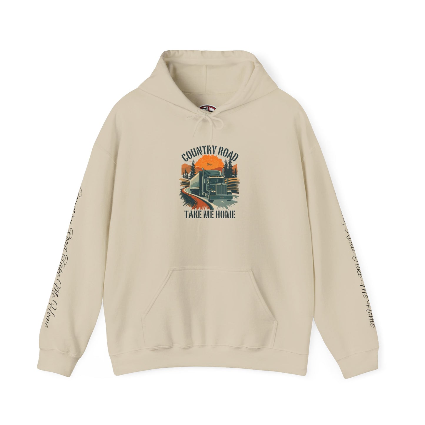 Country Road Hoodie - 'Take Me Home' Vintage Truck Graphic