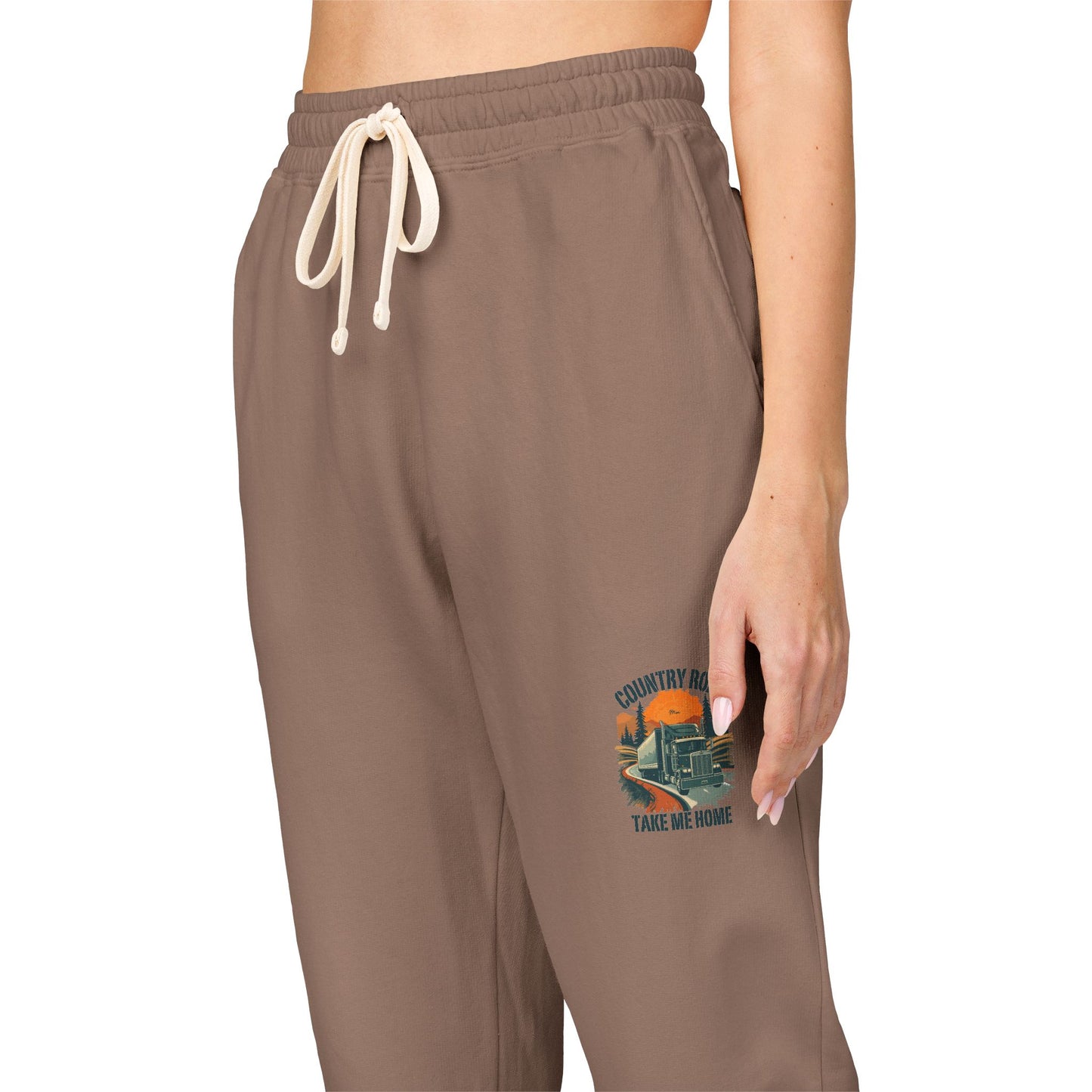Sweatpants — Cozy Forest Mushroom Patch Joggers