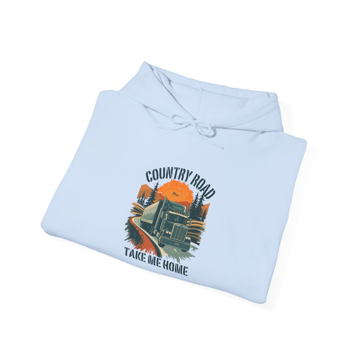 Country Road Hoodie - 'Take Me Home' Vintage Truck Graphic