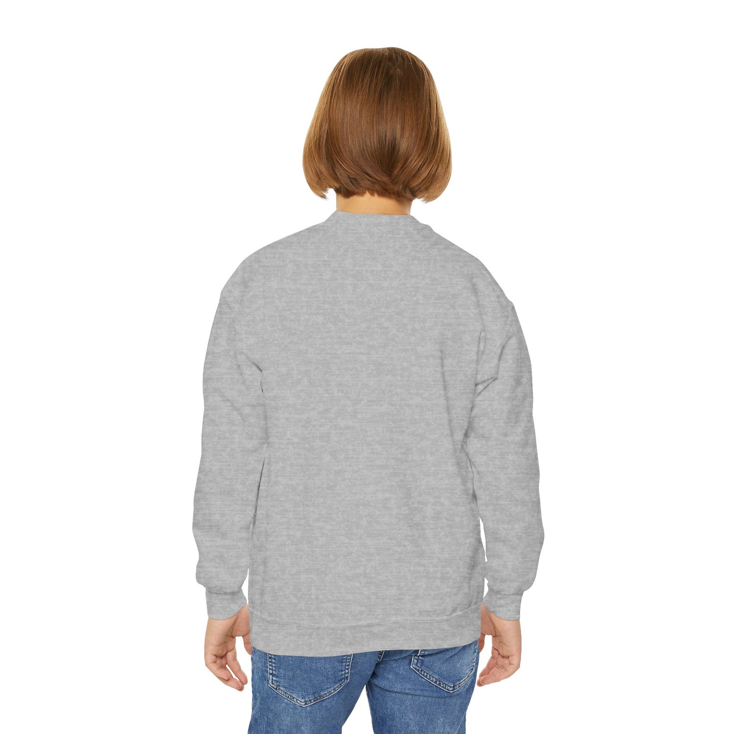 Youth Crewneck Sweatshirt — Retro 'Country Road Take Me Home' Truck Graphic
