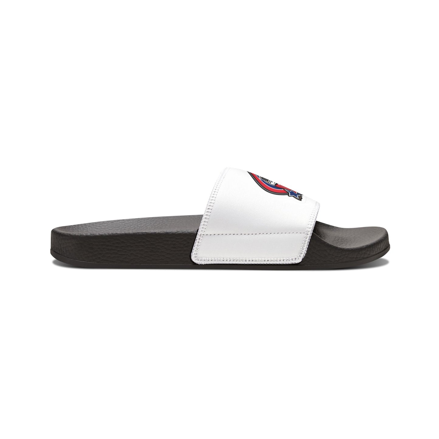 Men's Custom Graphic Slide Sandals — Removable-Strap Personalized Design